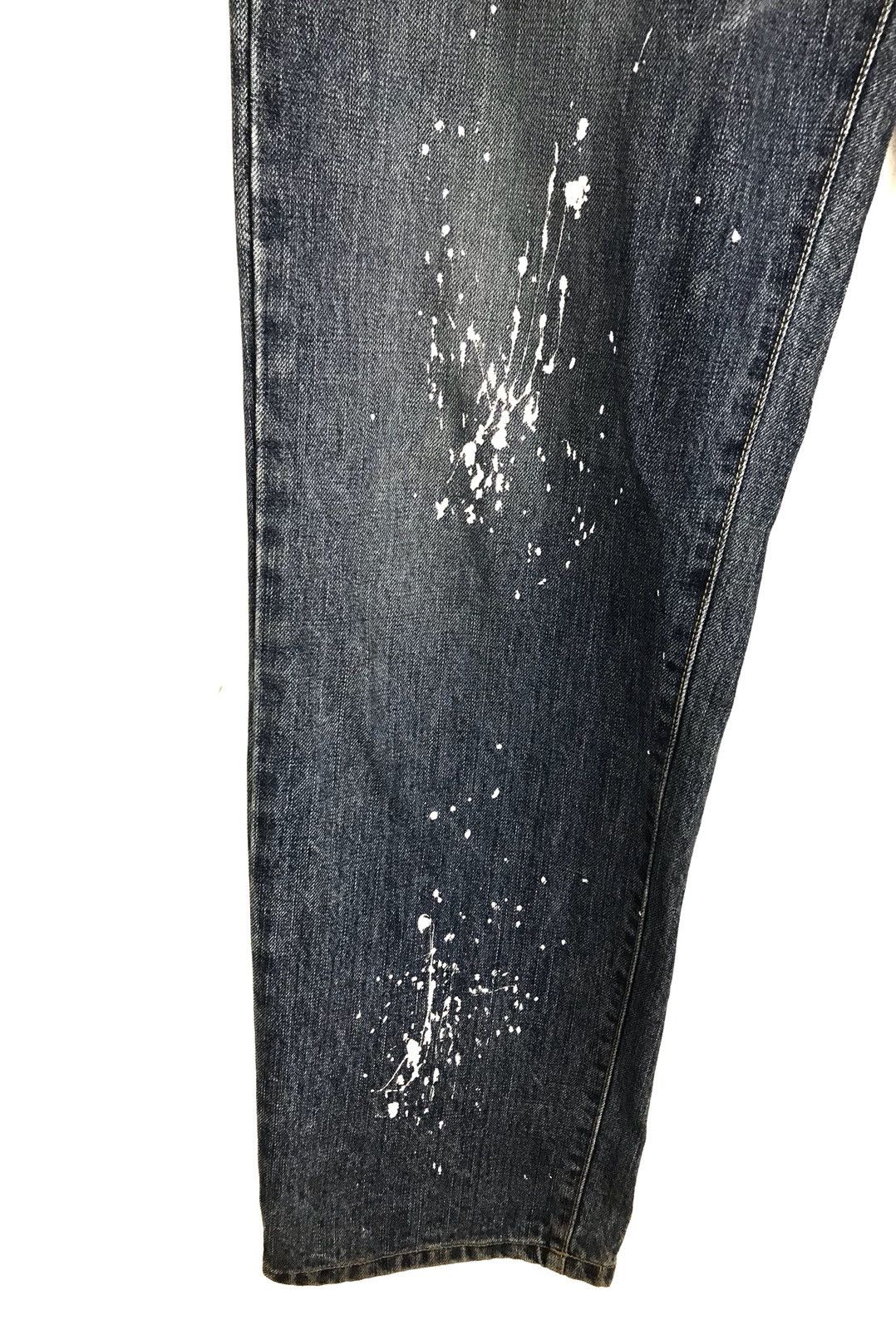 Kapital Vintage SEHM Japan Painted Denim Jeans Size US 32 / EU 48 - 5 Thumbnail