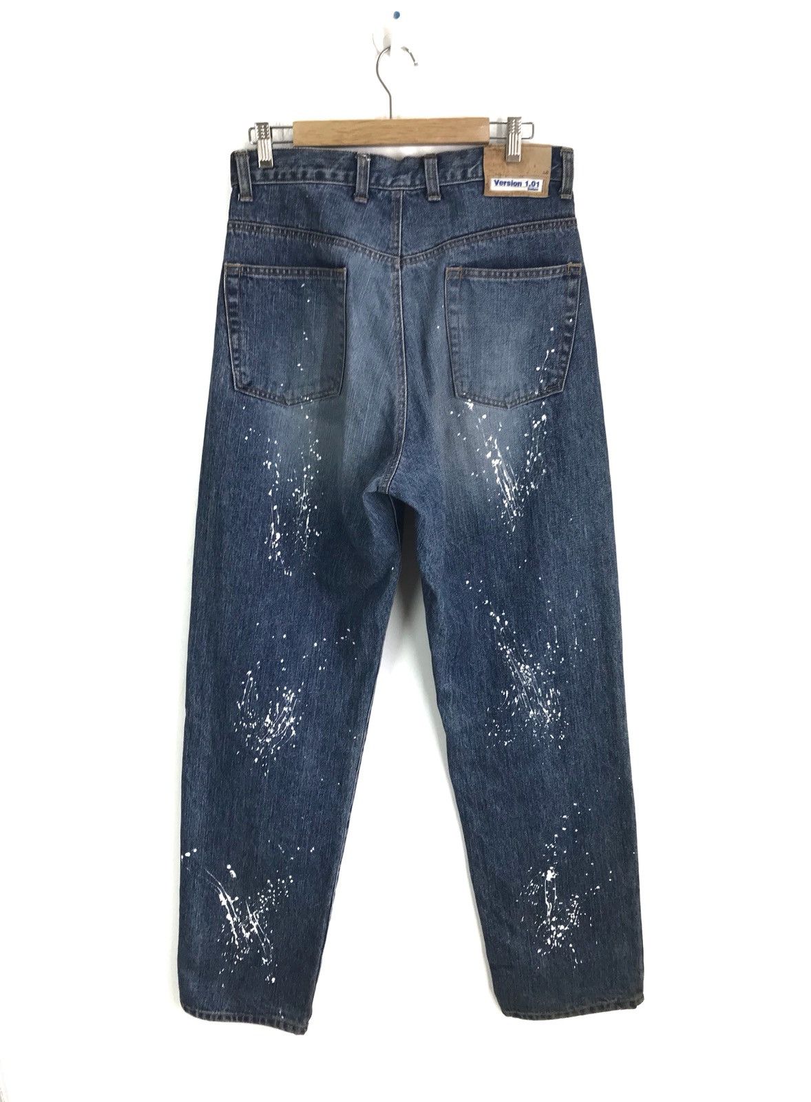 Kapital Vintage SEHM Japan Painted Denim Jeans Size US 32 / EU 48 - 7 Thumbnail