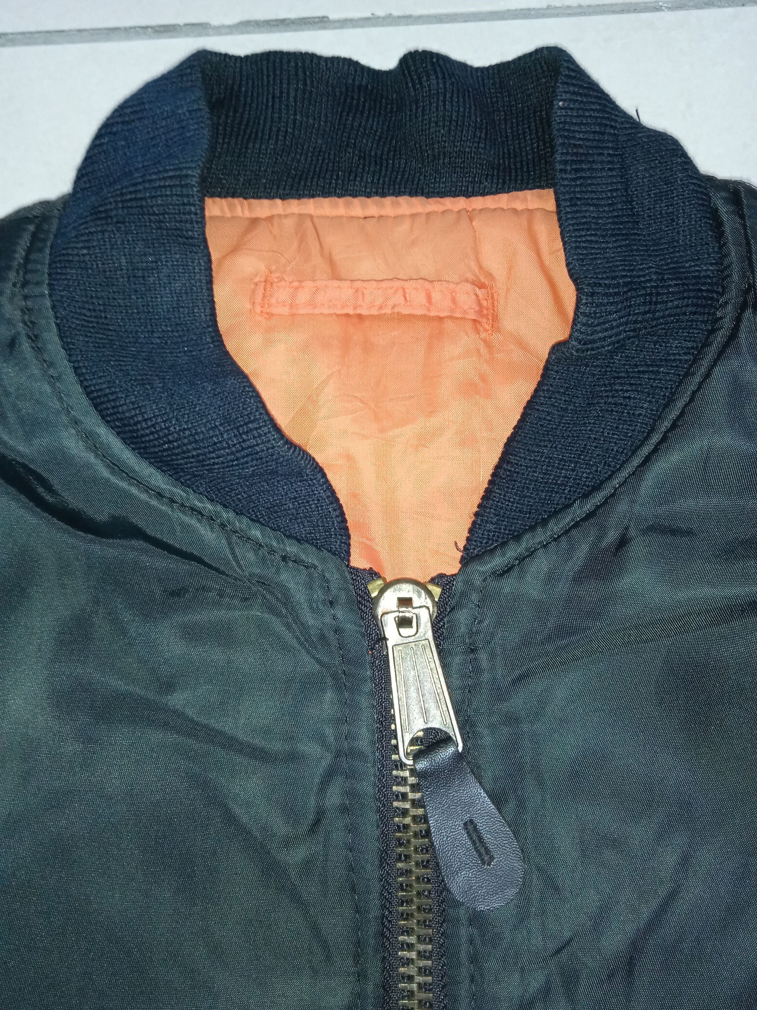 Vintage Vintage 90s The Cable Guy Jim Carey MA1 Bomber Jacket Size US XL / EU 56 / 4 - 3 Thumbnail