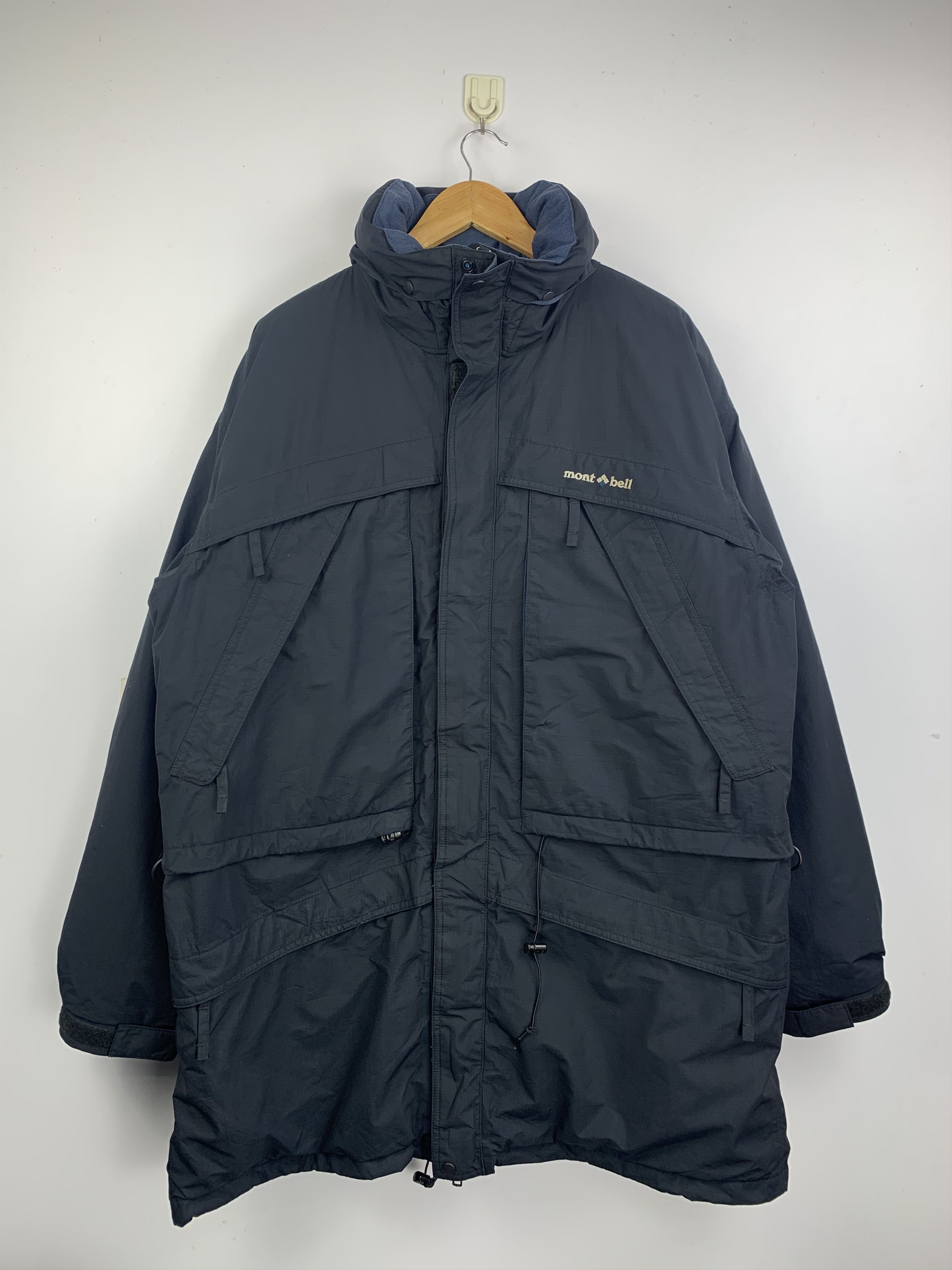 Goretex Vintage Montbell Gore-Tex Hiking Multi Pocket Zip Up Jacket Size US XL / EU 56 / 4 - 1 Thumbnail
