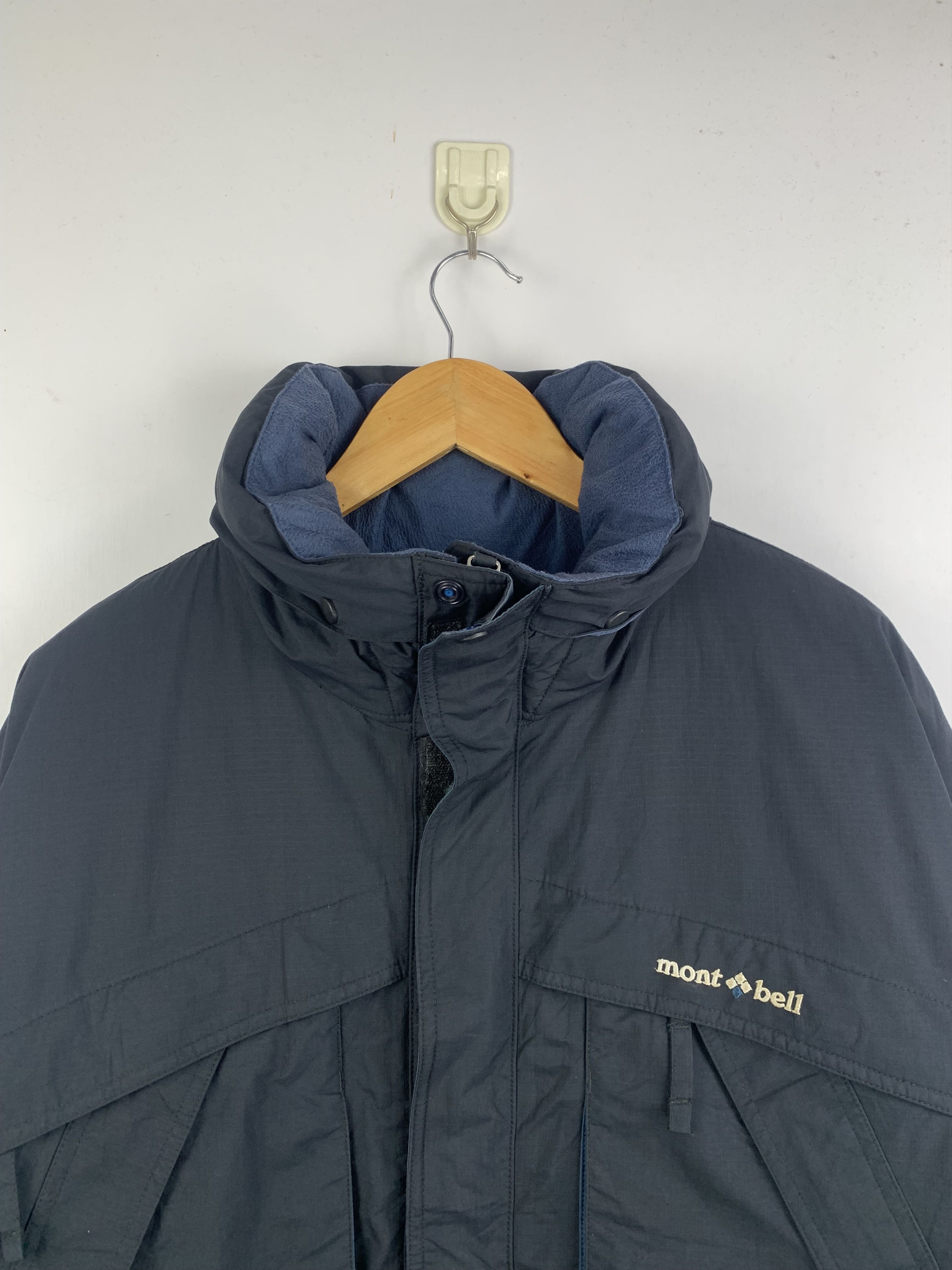 Goretex Vintage Montbell Gore-Tex Hiking Multi Pocket Zip Up Jacket Size US XL / EU 56 / 4 - 3 Thumbnail