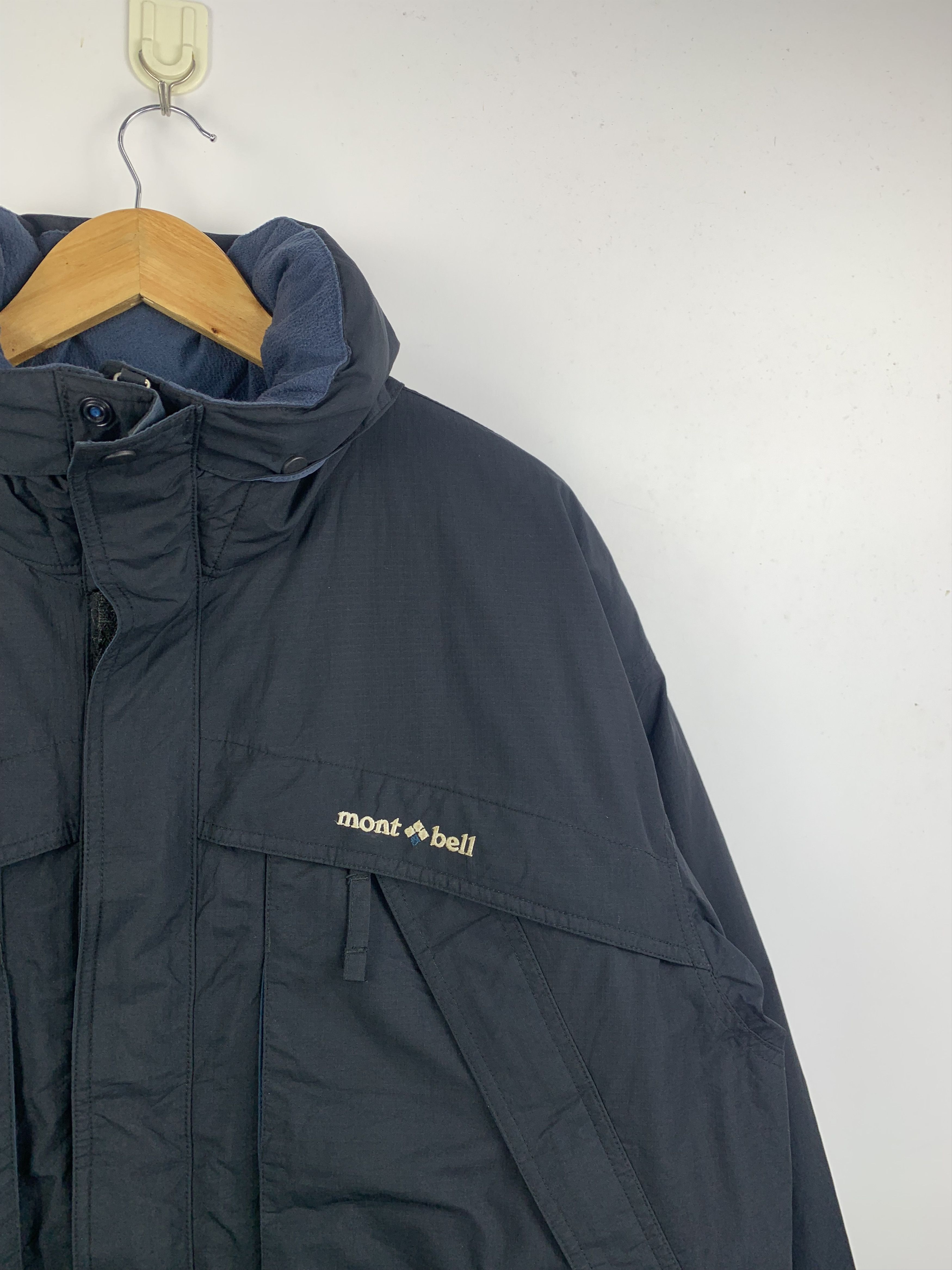 Goretex Vintage Montbell Gore-Tex Hiking Multi Pocket Zip Up Jacket Size US XL / EU 56 / 4 - 4 Thumbnail