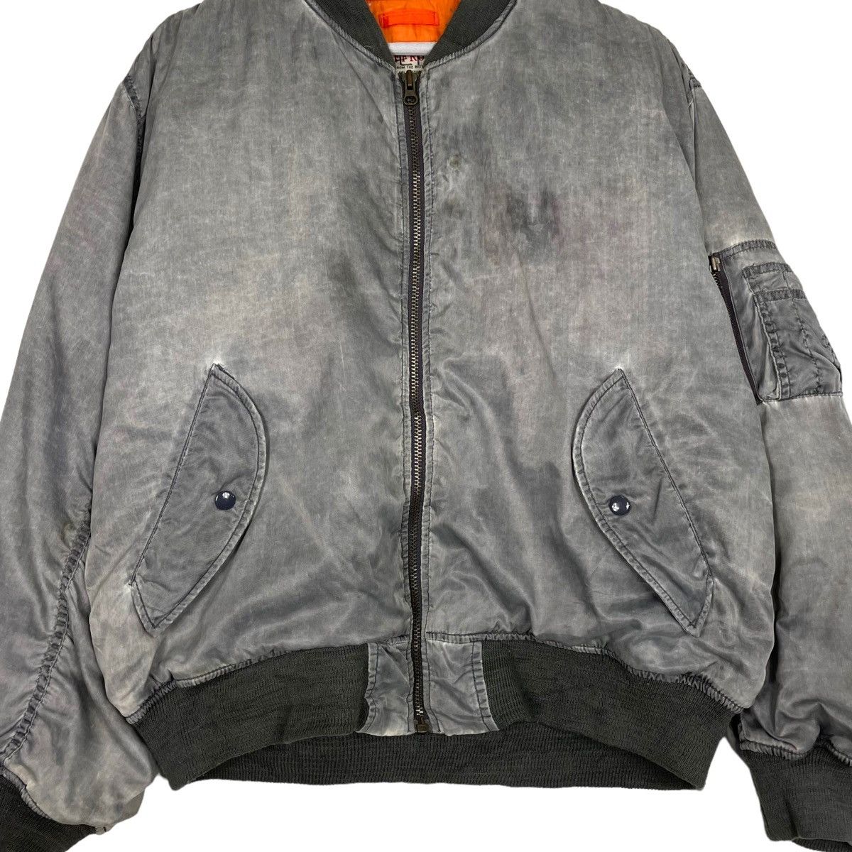 Japanese Brand 💥JAPAN OFFROAD BOMBER FLIGHT RIOT JACKET Size US L / EU 52-54 / 3 - 6 Thumbnail