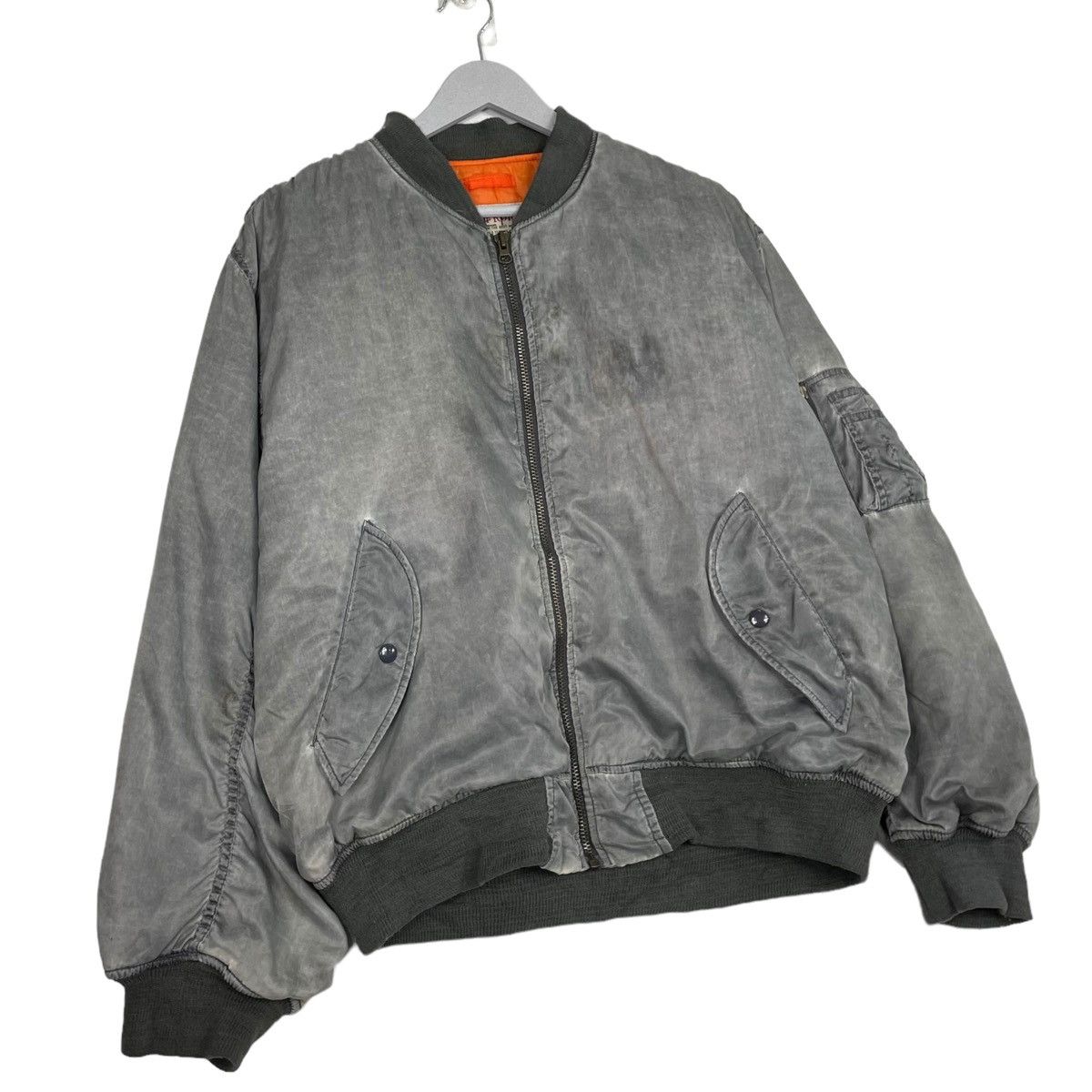 Japanese Brand 💥JAPAN OFFROAD BOMBER FLIGHT RIOT JACKET Size US L / EU 52-54 / 3 - 4 Thumbnail