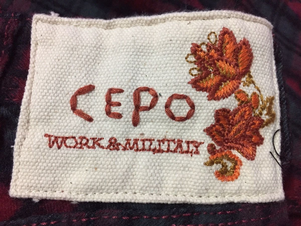 Japanese Brand Cepo Red Tartan Pants Size M Size US 32 / EU 48 - 3 Thumbnail