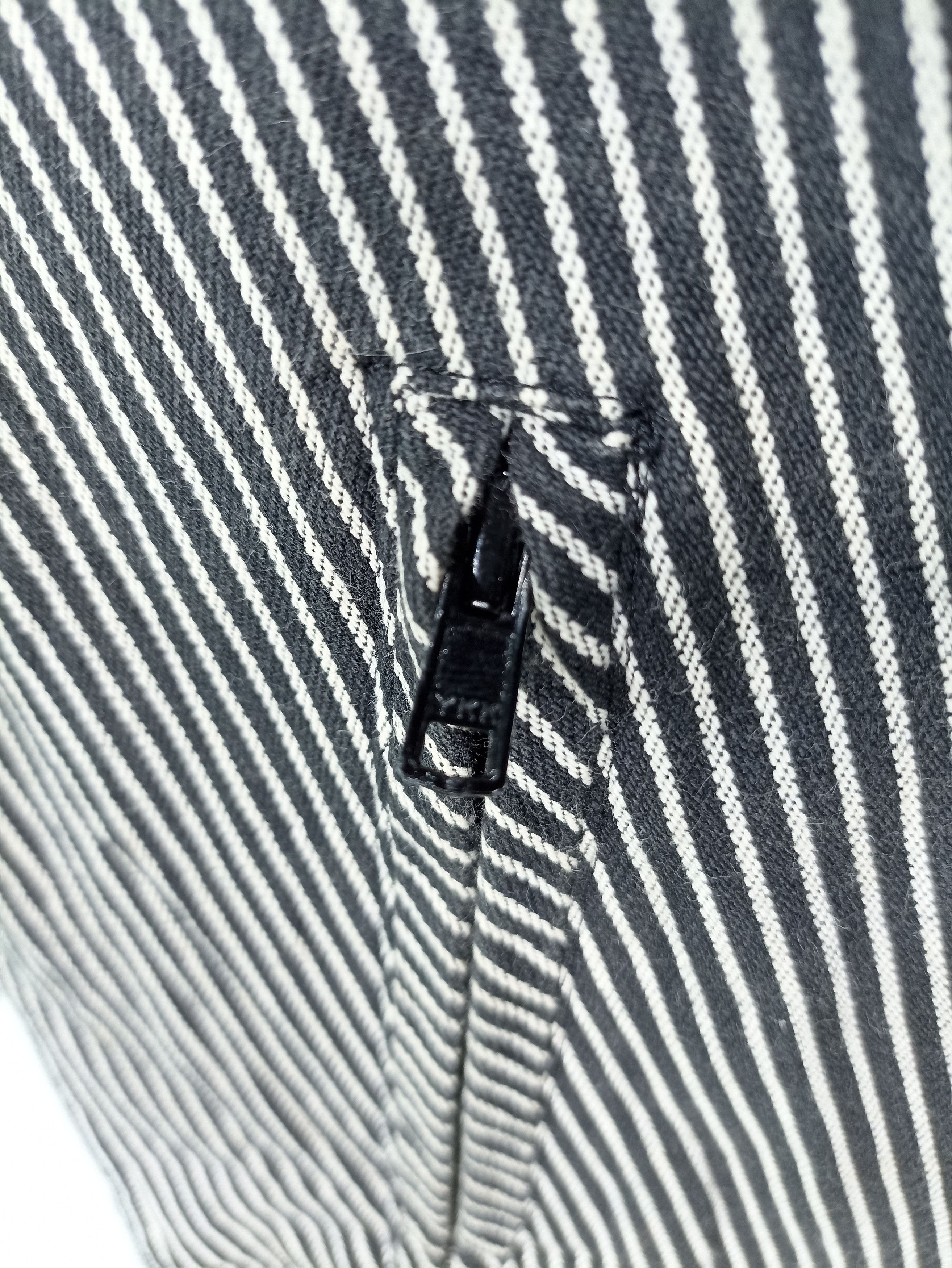 Japanese Brand × Vintage Vintage Hickory Stripe vest(unknown Brand) Size US M / EU 48-50 / 2 - 3 Thumbnail