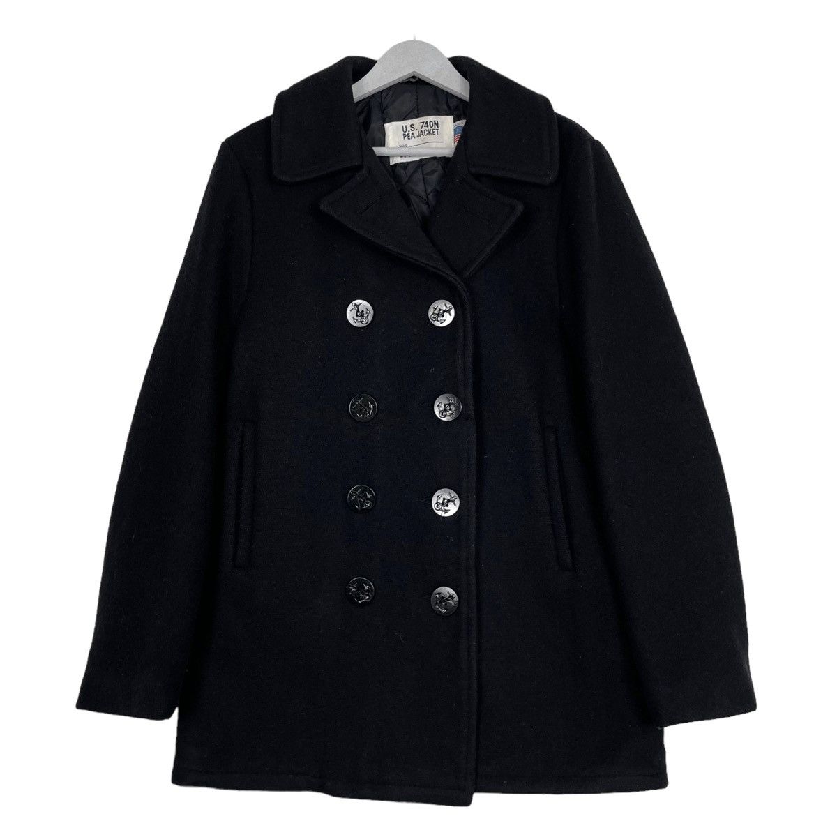 💥SCHOTT USA PEA JACKET BUTTON WOOL