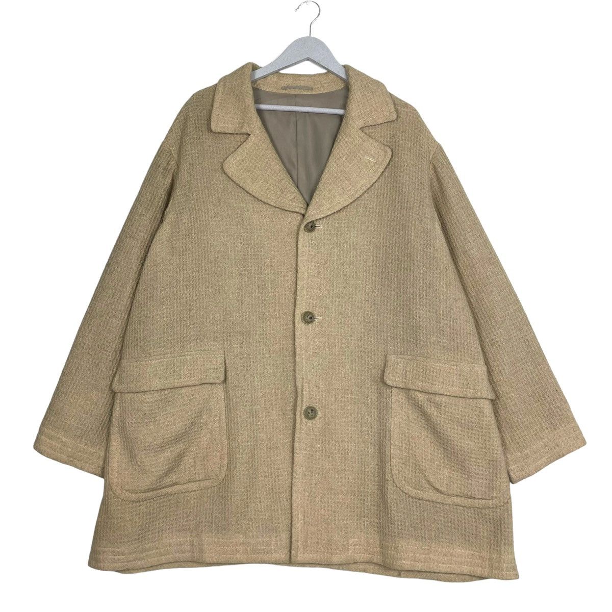 Issey Miyake × Japanese Brand × Tete Homme 💥TETE HOMME JAPAN BUTTON WAFFLE JACKET Size US M / EU 48-50 / 2 - 1 Thumbnail