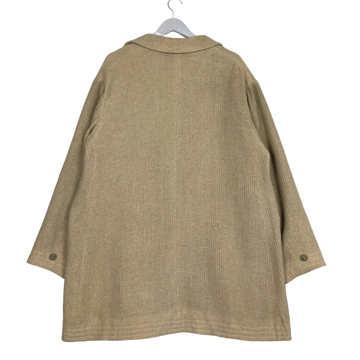 Issey Miyake × Japanese Brand × Tete Homme 💥TETE HOMME JAPAN BUTTON WAFFLE JACKET Size US M / EU 48-50 / 2 - 7 Thumbnail