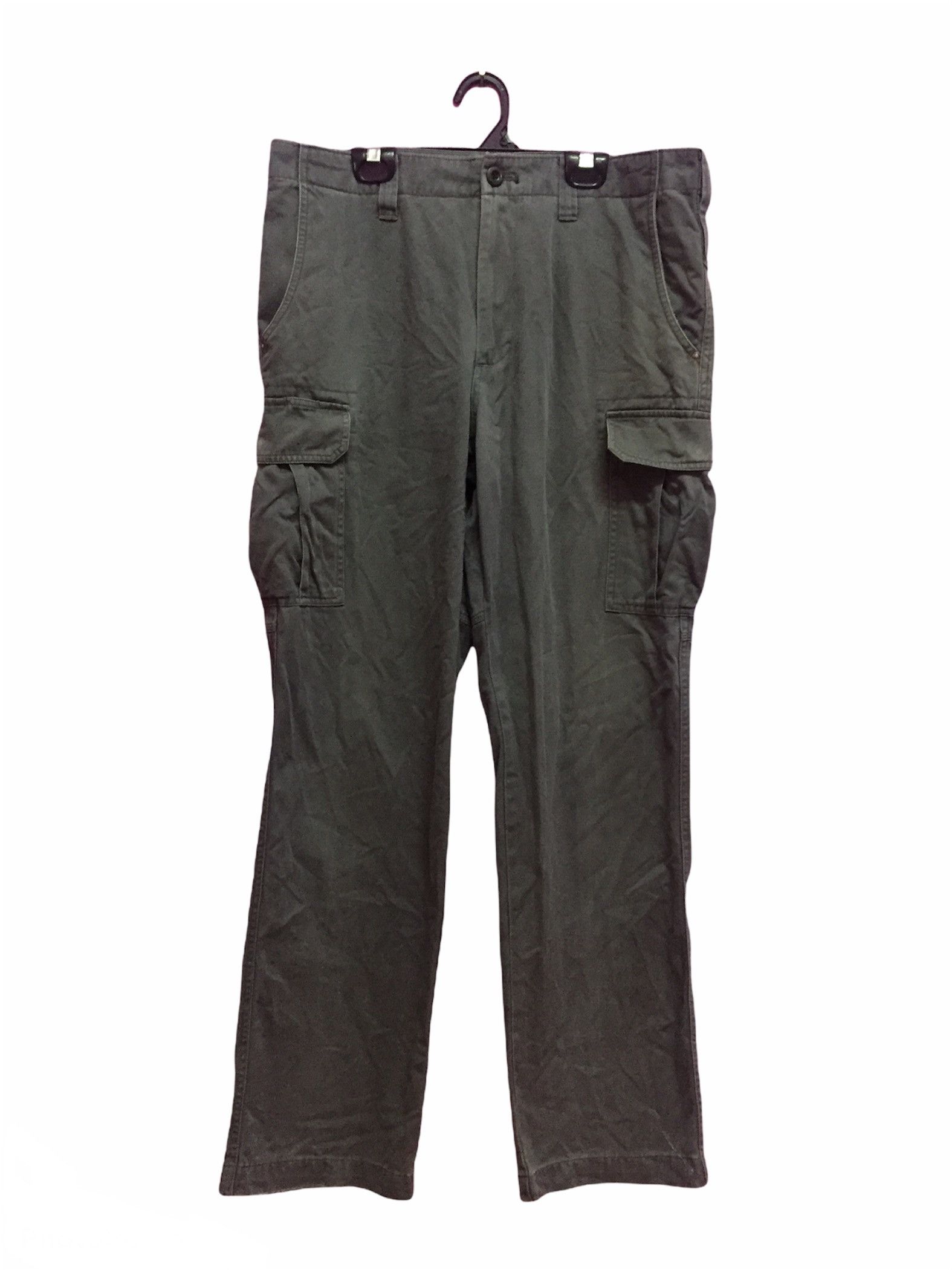 Japanese Brand Burtle Workwear Cargo Pants Size US 33 - 1 Thumbnail