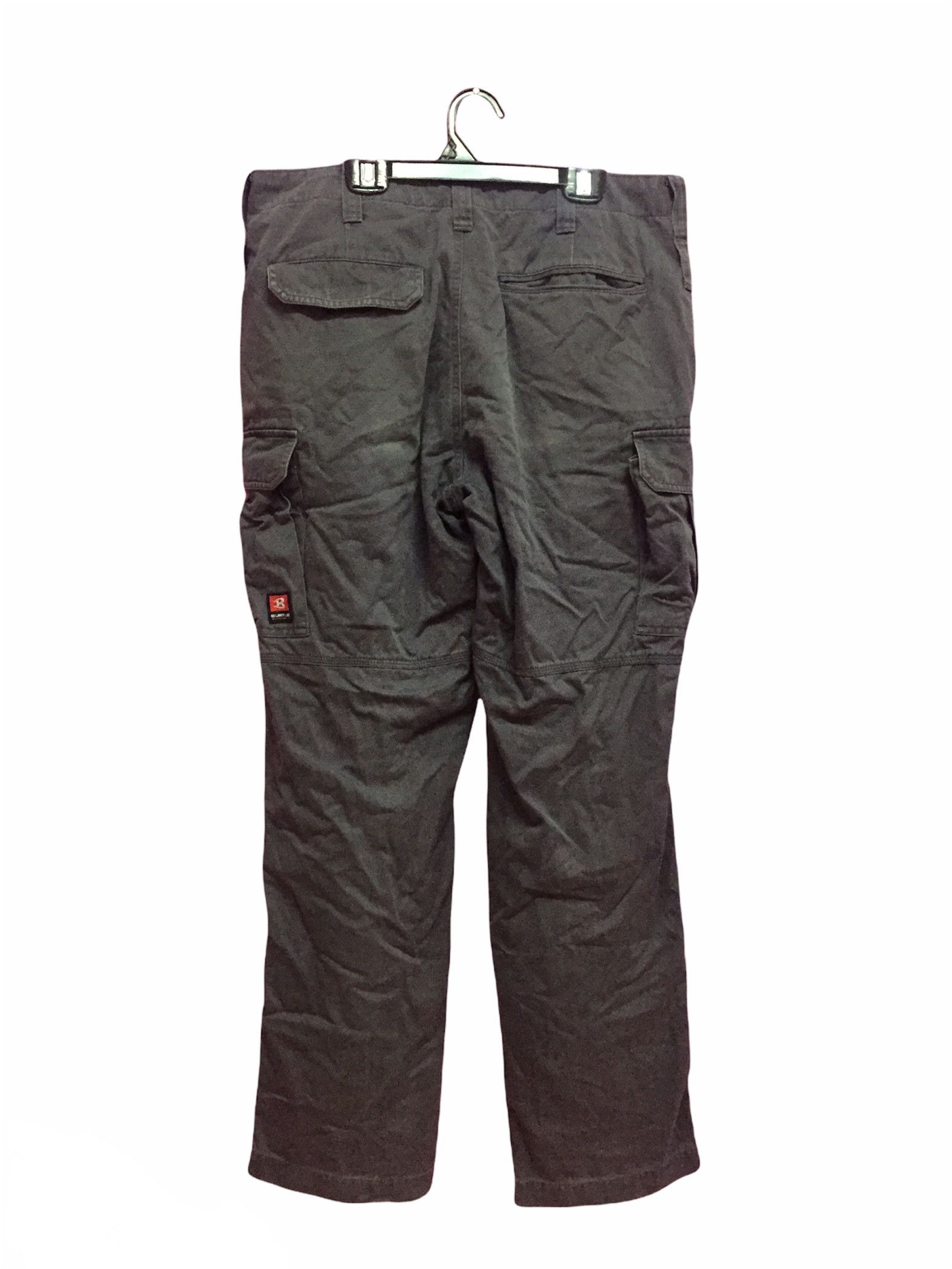 Japanese Brand Burtle Workwear Cargo Pants Size US 33 - 2 Thumbnail