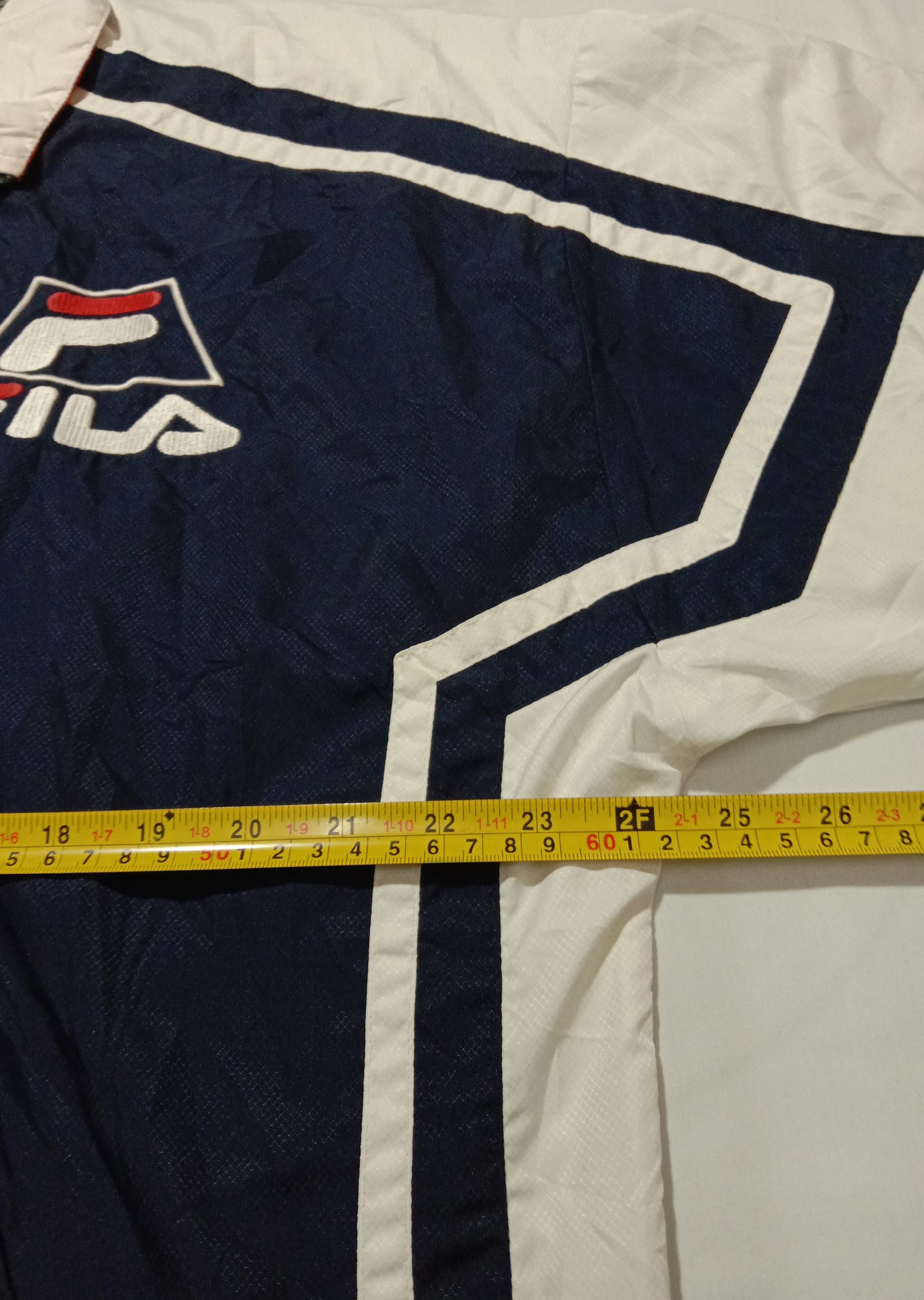 Fila Fila Sweater Windbreaker Embroided Big Spell Out Logo Size US M / EU 48-50 / 2 - 7 Thumbnail