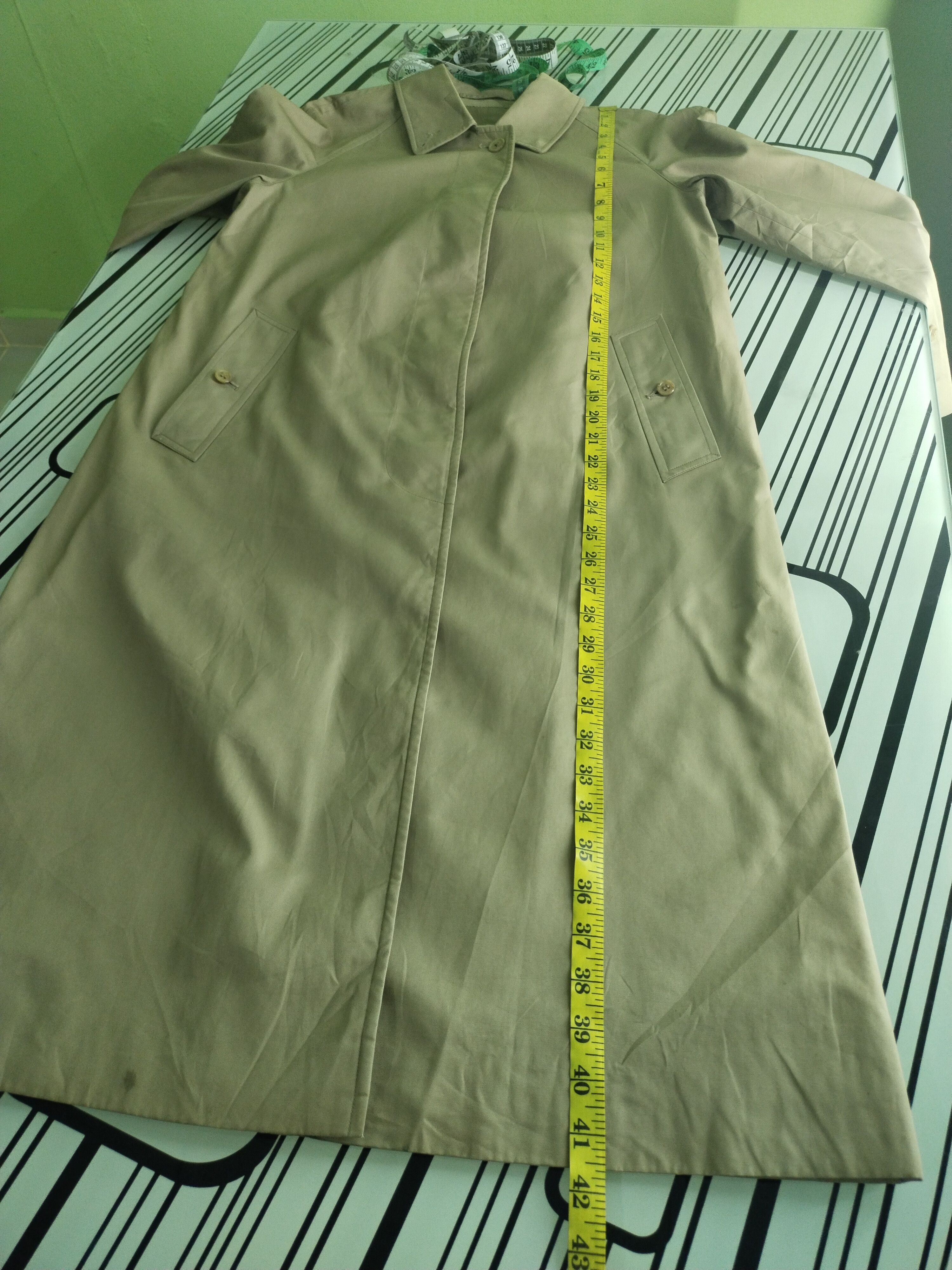Burberry VTG 90s TRENCH COAT JACKET Size US M / EU 48-50 / 2 - 15 Thumbnail