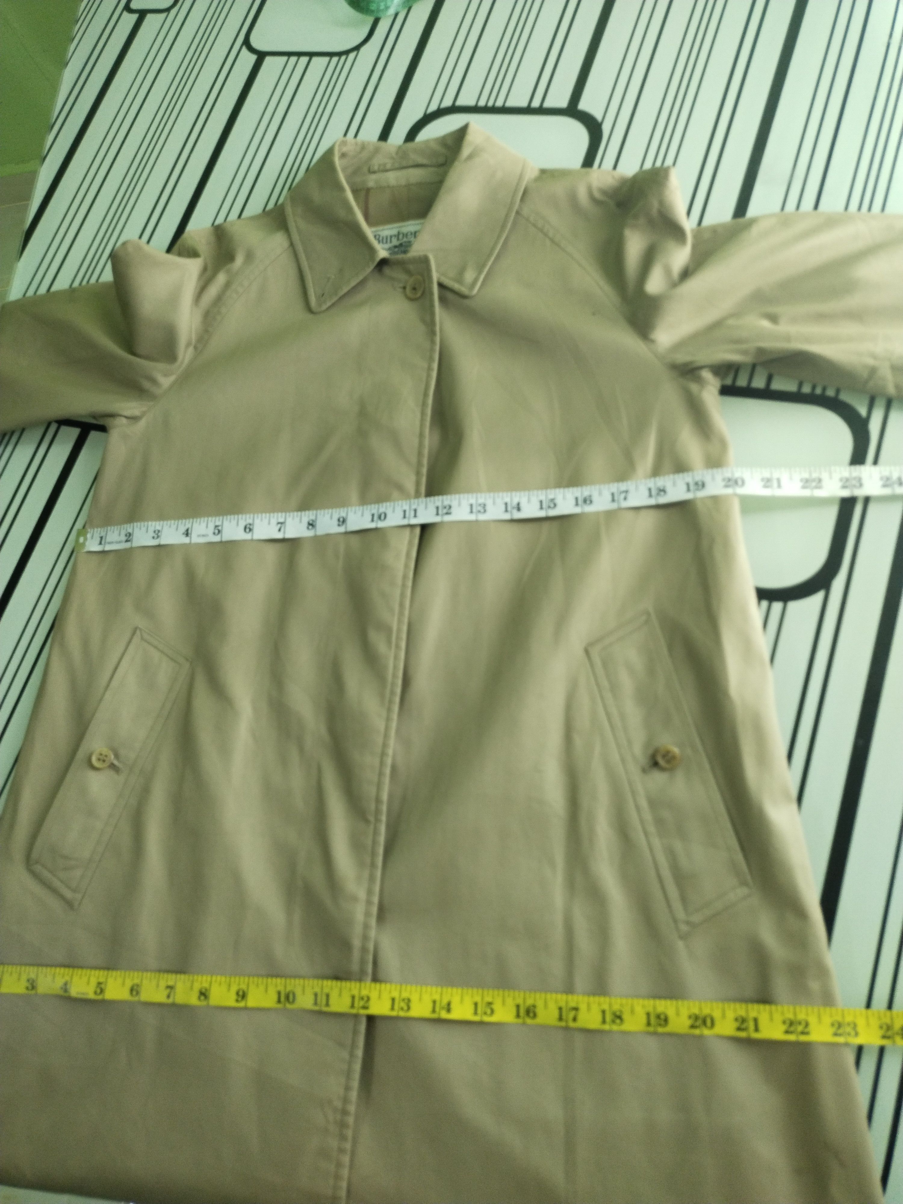 Burberry VTG 90s TRENCH COAT JACKET Size US M / EU 48-50 / 2 - 13 Thumbnail