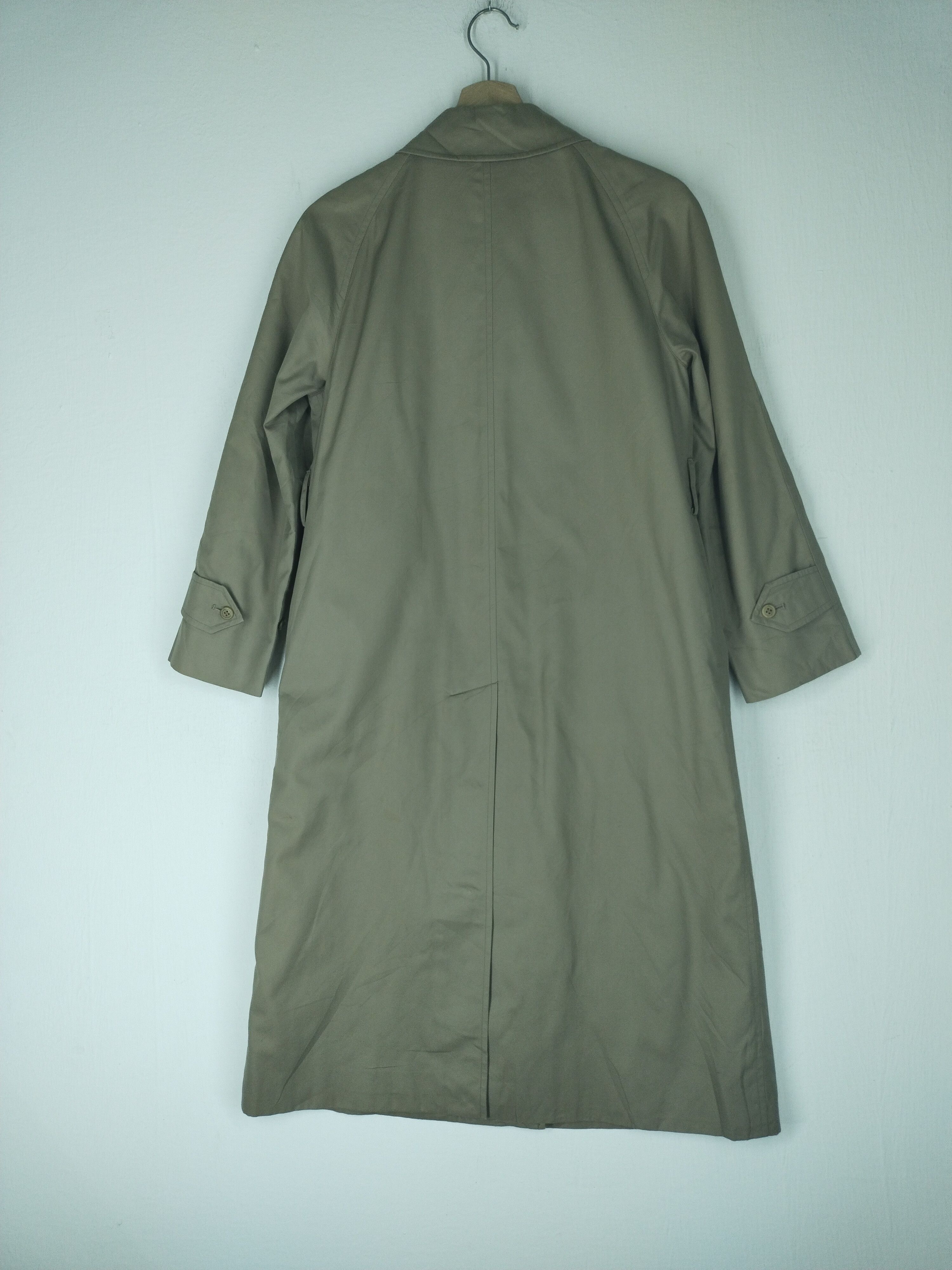 Burberry VTG 90s TRENCH COAT JACKET Size US M / EU 48-50 / 2 - 6 Thumbnail