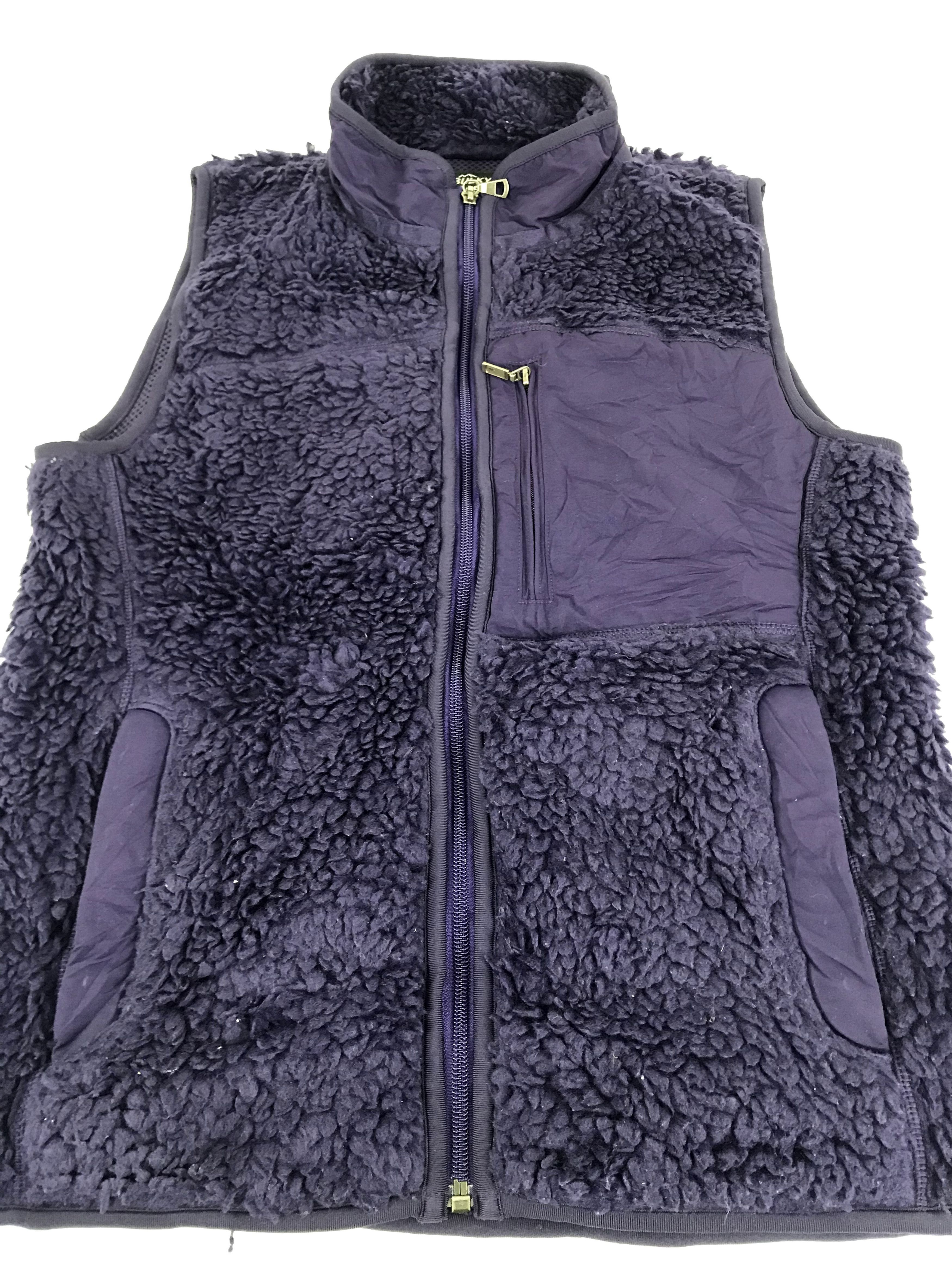 Japanese Brand Vintage Bulky Fleece Vest Padded Jacket Size US S / EU 44-46 / 1 - 2 Thumbnail