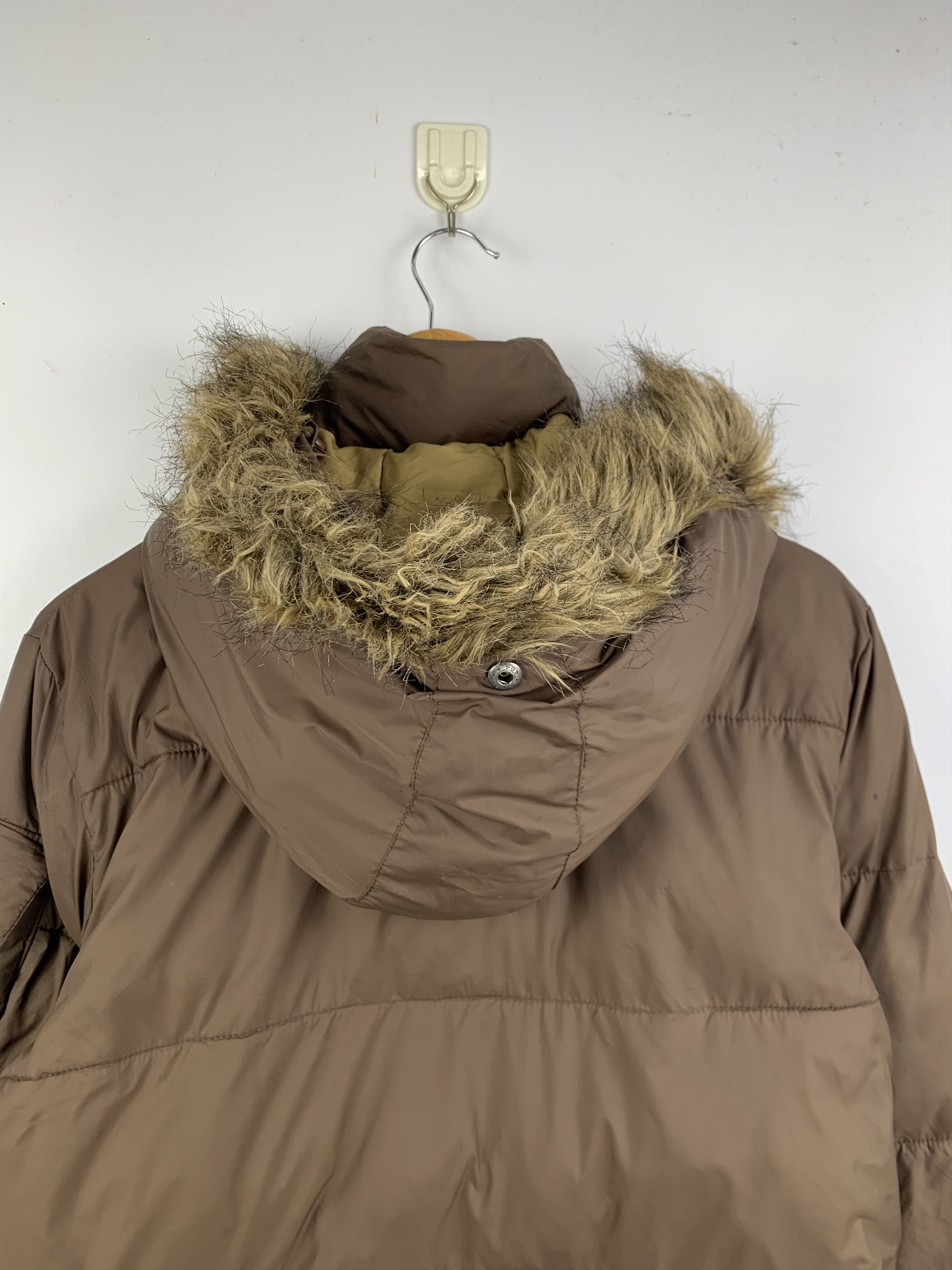 If Six Was Nine Vintage Tettsu Faux Fur Hooded Puffer Down Warm Jacket Size M / US 6-8 / IT 42-44 - 6 Thumbnail