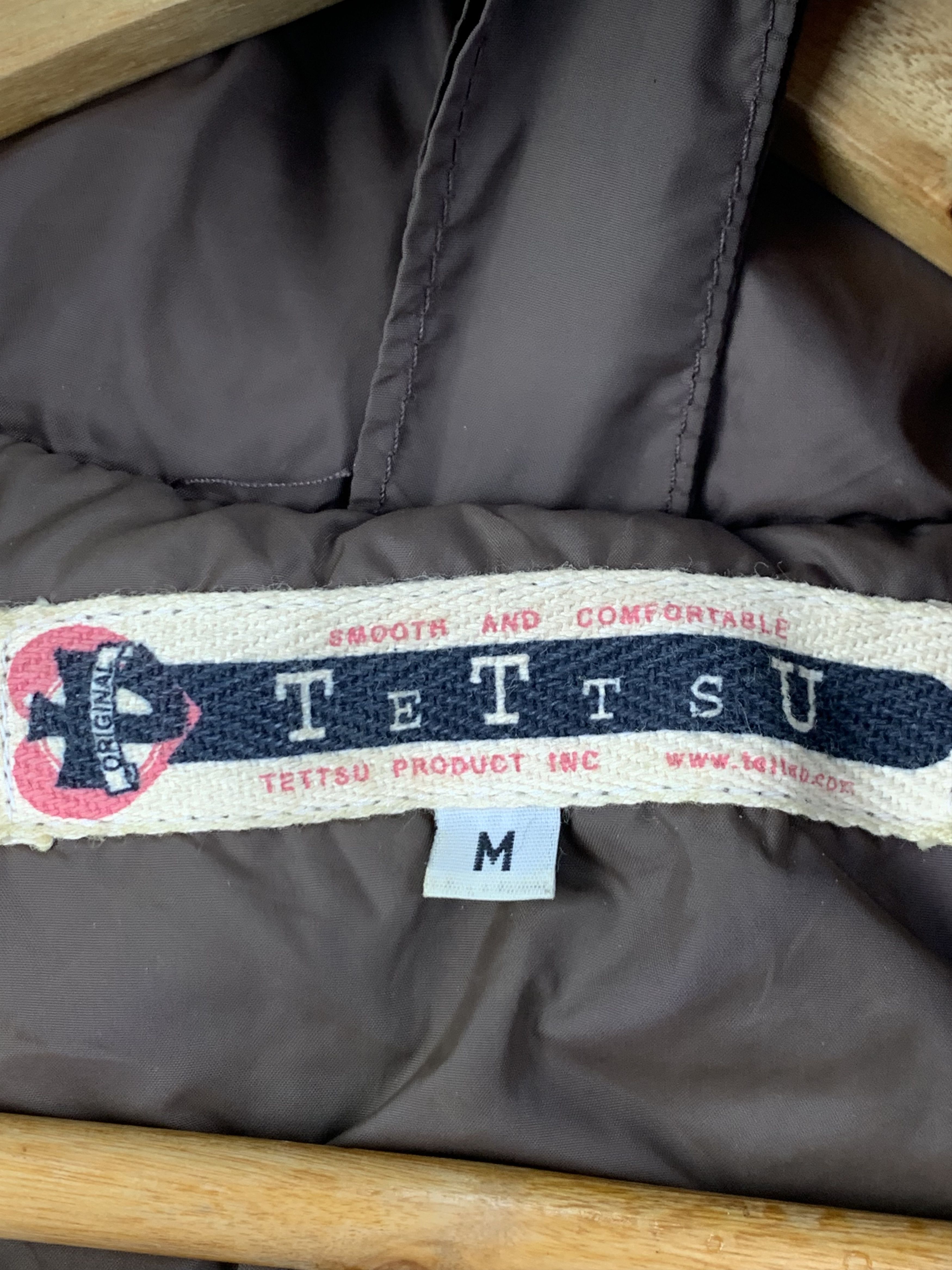 If Six Was Nine Vintage Tettsu Faux Fur Hooded Puffer Down Warm Jacket Size M / US 6-8 / IT 42-44 - 10 Thumbnail
