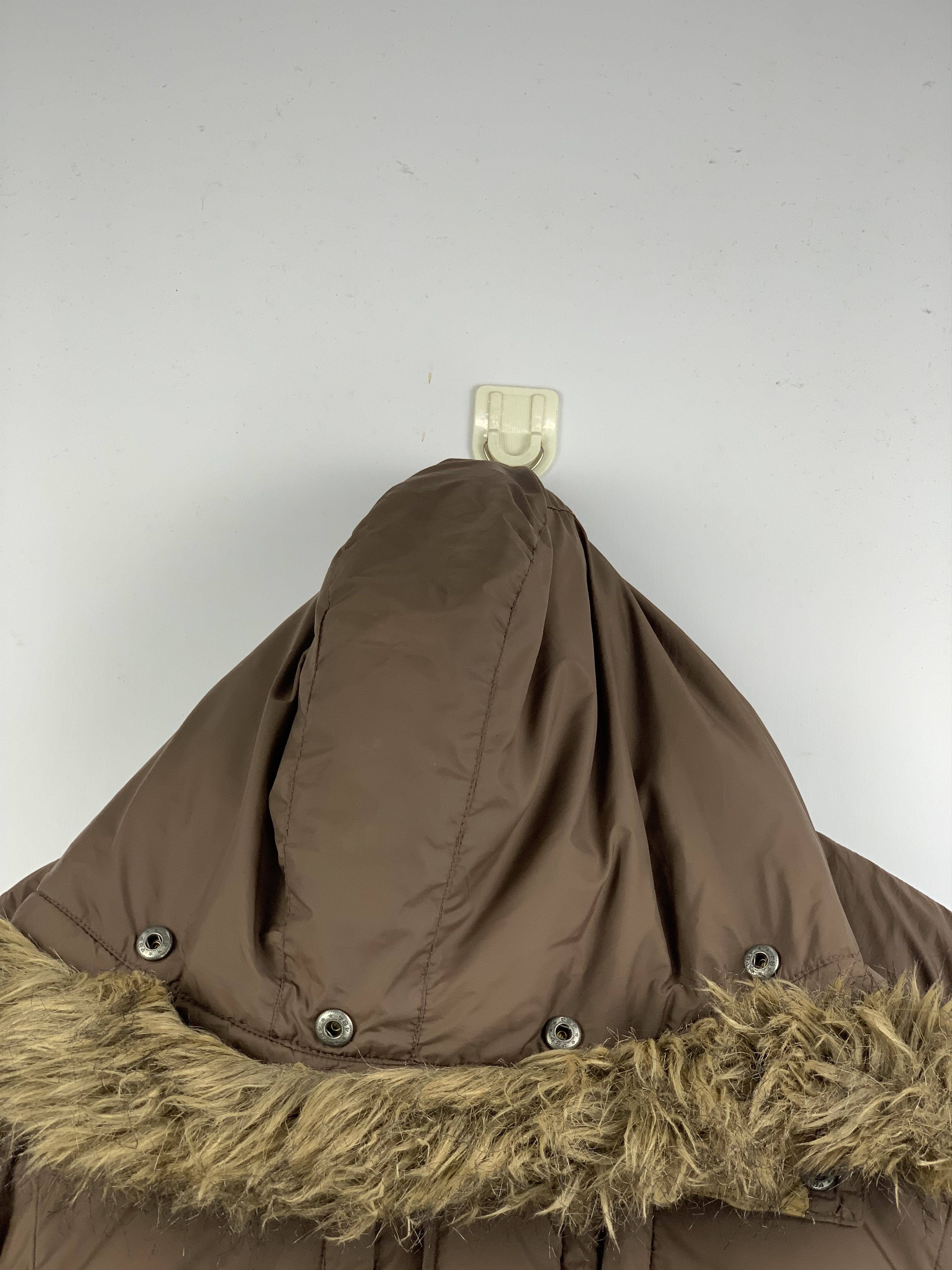 If Six Was Nine Vintage Tettsu Faux Fur Hooded Puffer Down Warm Jacket Size M / US 6-8 / IT 42-44 - 2 Thumbnail