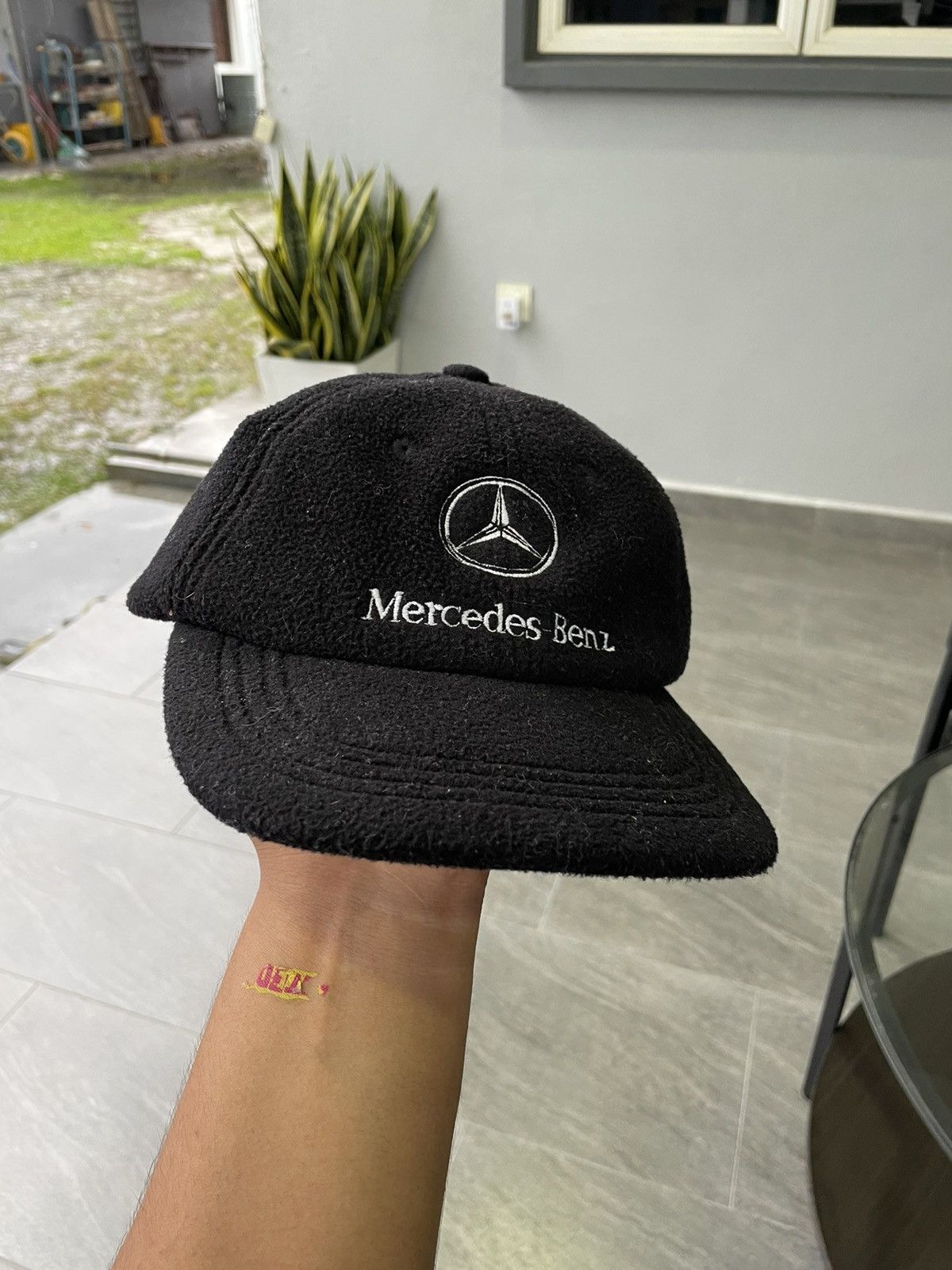 image of Mercedes Benz Cap in Black, Men's