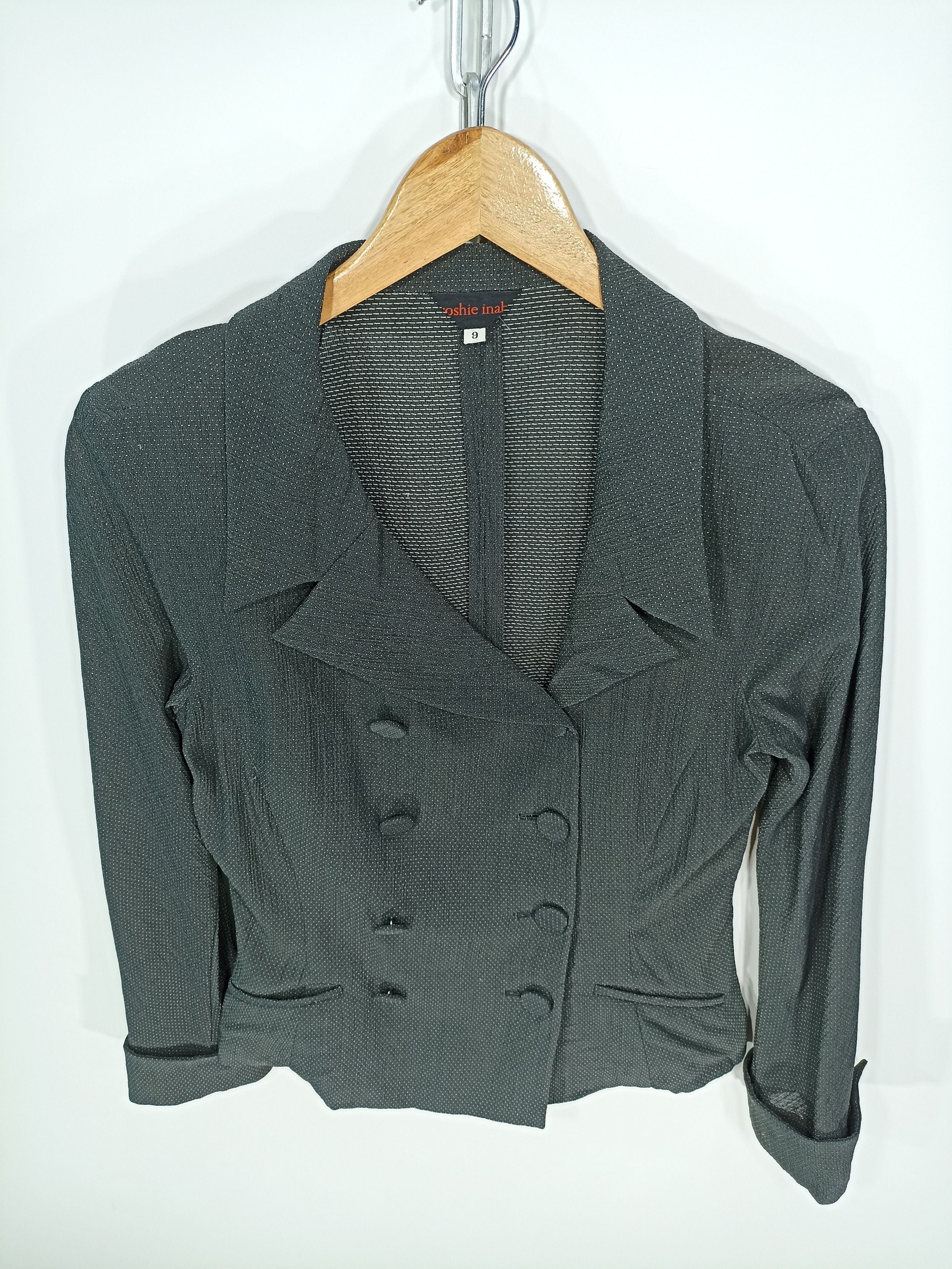Designer × Japanese Brand × yoshie inaba Yoshie inaba button suit jacket Size M / US 6-8 / IT 42-44 - 2 Thumbnail