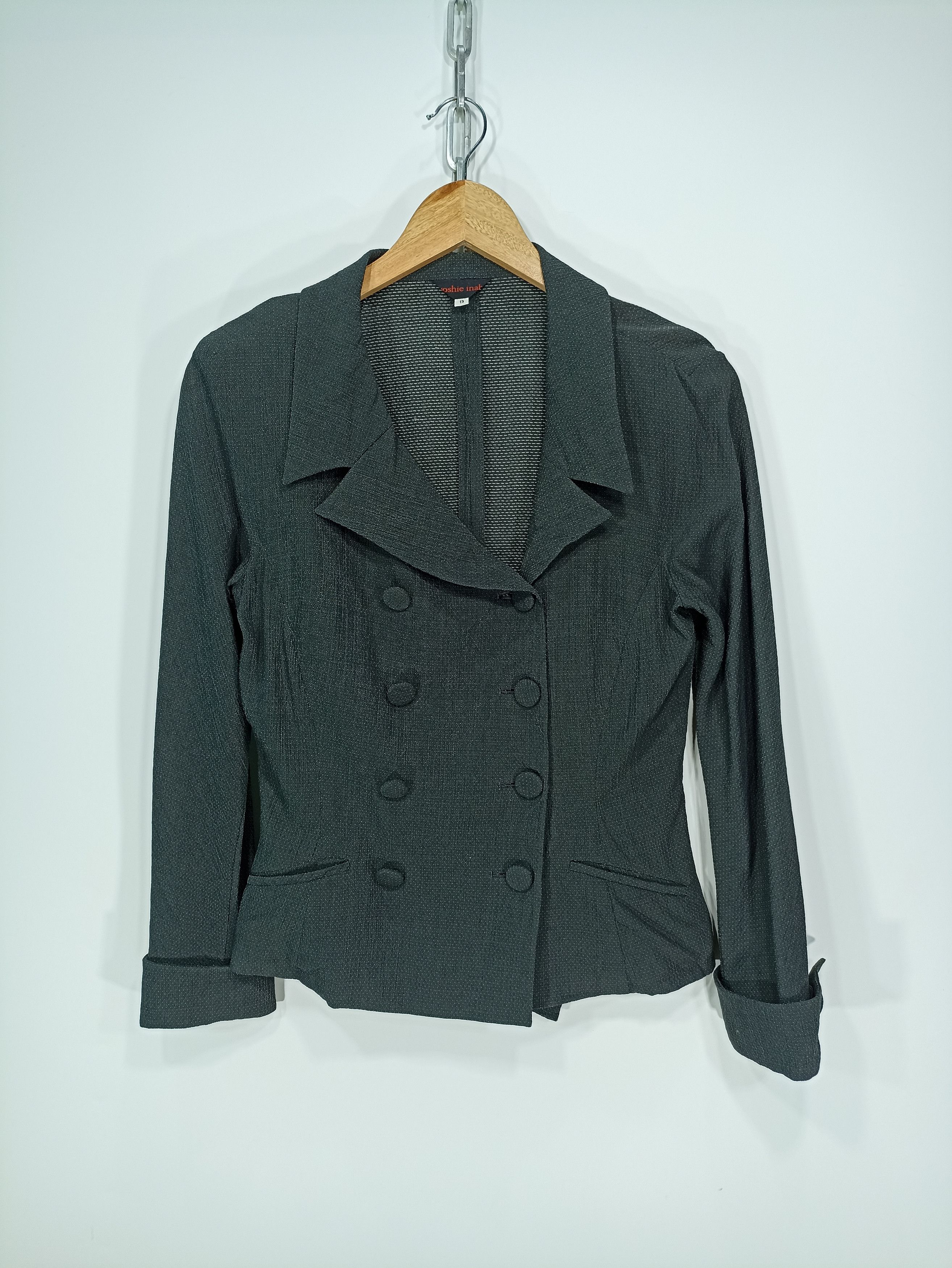 image of Yoshie Inaba Button Suit Jacket, Women's (Size Medium)