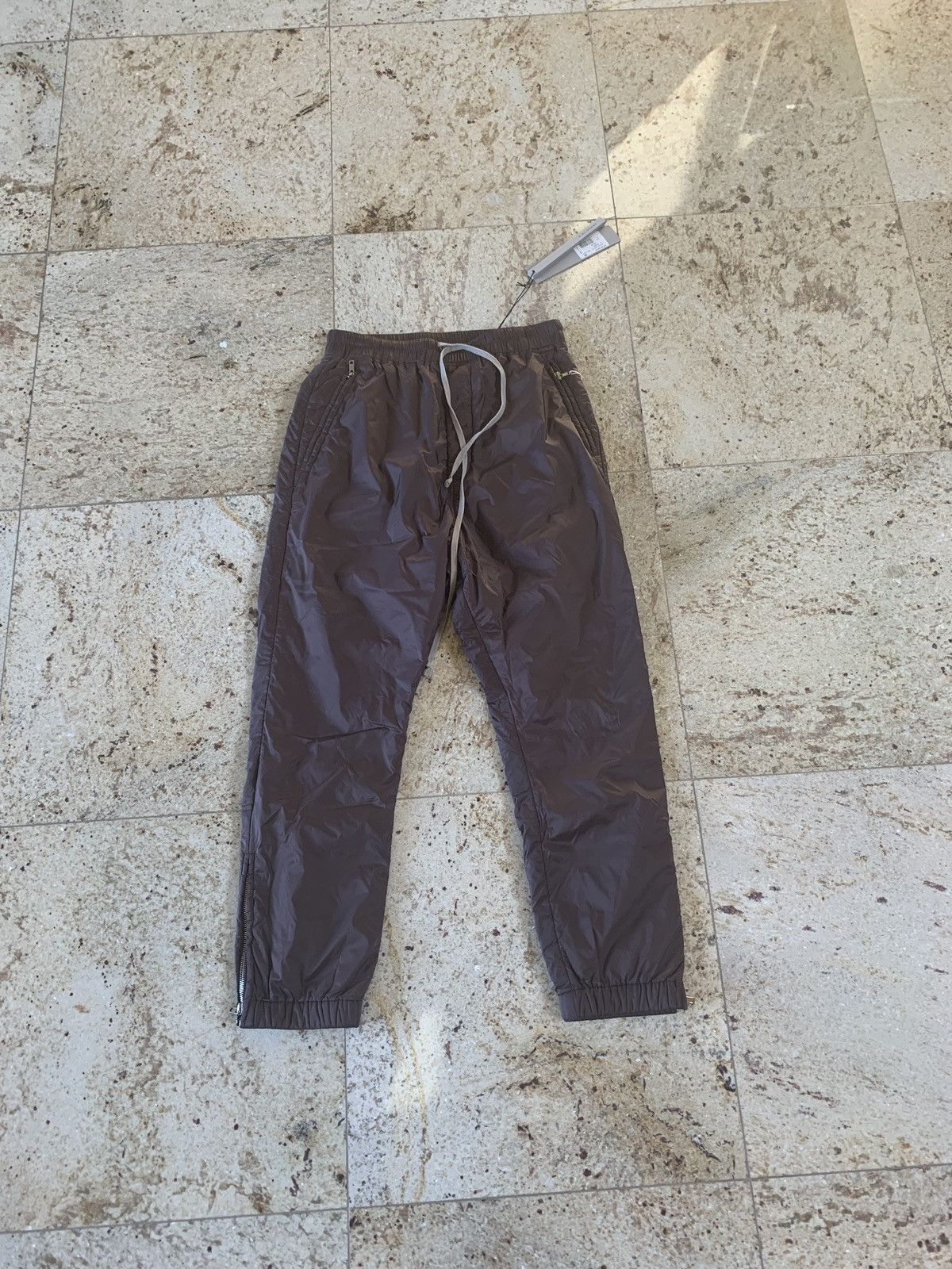 Rick Owens FW18 Raisins Padded Track Pants | Grailed