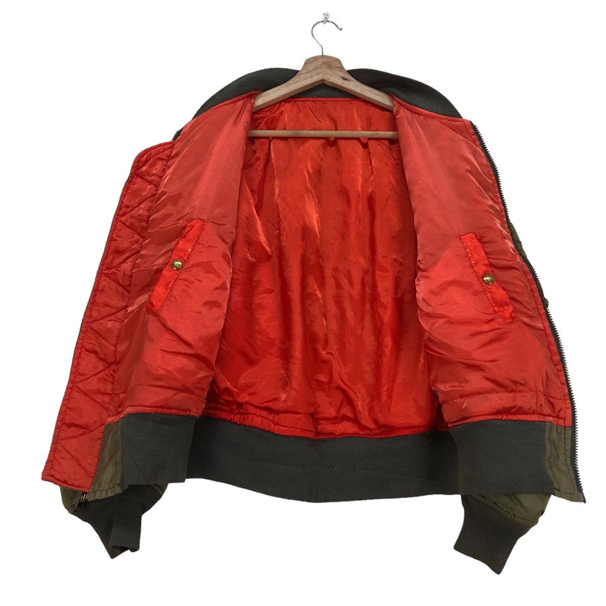 Alpha Industries 🔥Vintage Ma 1 Bomber Jacket Made In Usa Size US M / EU 48-50 / 2 - 3 Thumbnail