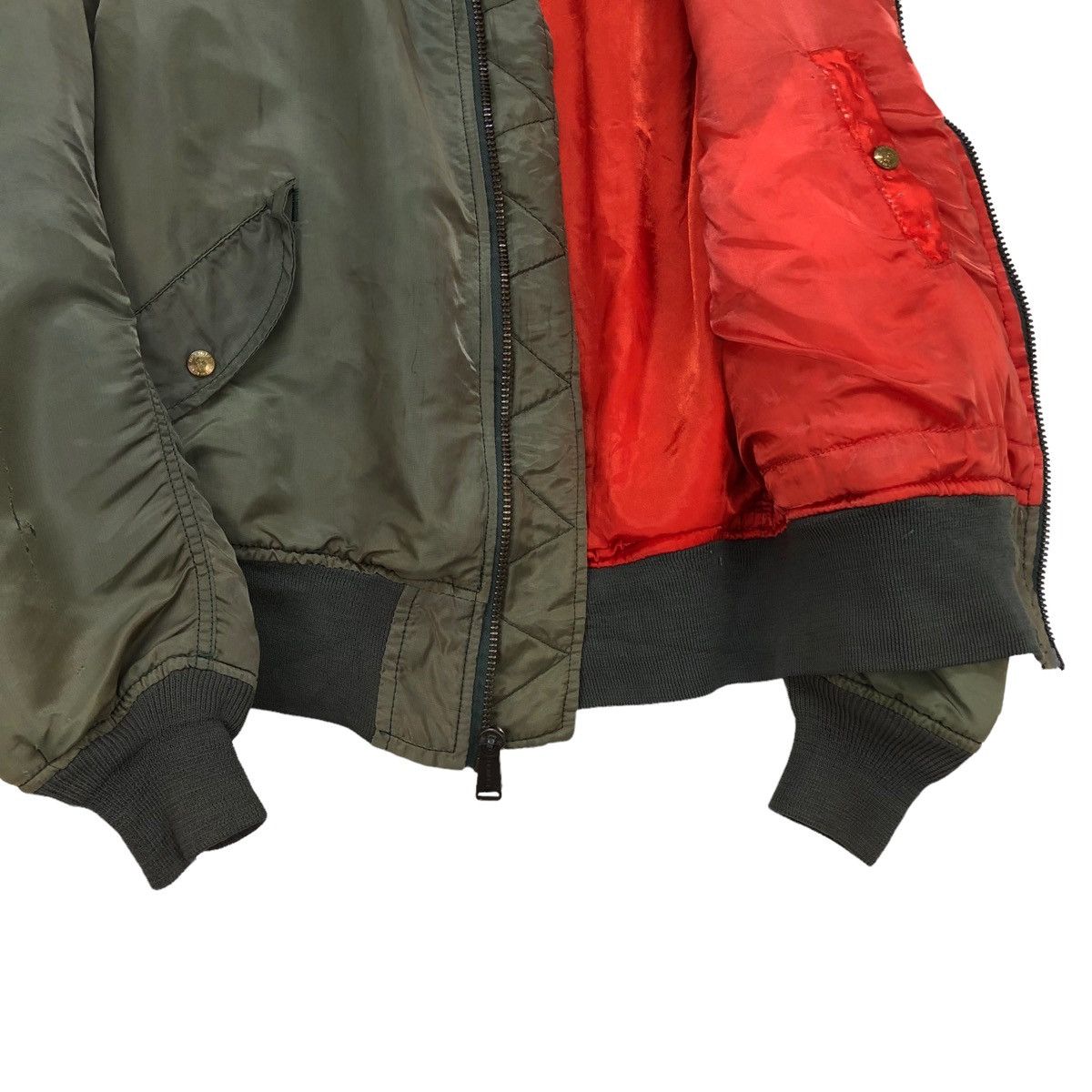 Alpha Industries 🔥Vintage Ma 1 Bomber Jacket Made In Usa Size US M / EU 48-50 / 2 - 6 Thumbnail