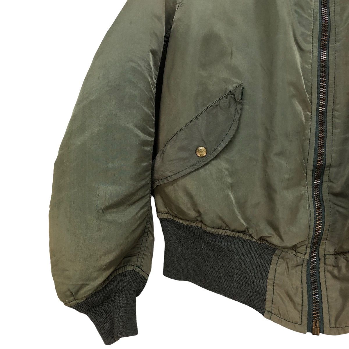 Alpha Industries 🔥Vintage Ma 1 Bomber Jacket Made In Usa Size US M / EU 48-50 / 2 - 4 Thumbnail