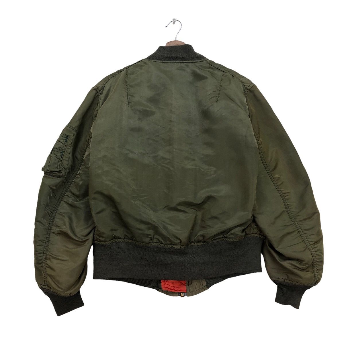 Alpha Industries 🔥Vintage Ma 1 Bomber Jacket Made In Usa Size US M / EU 48-50 / 2 - 2 Thumbnail