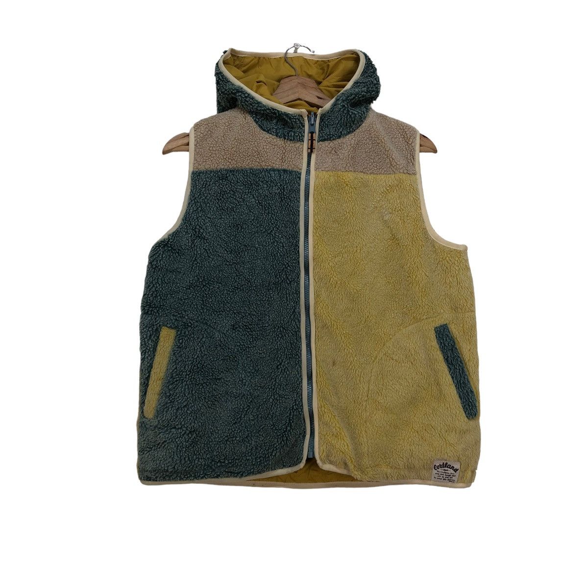 Japanese Brand Japanese Brand Fleece Vest Hooded Jacket Size US M / EU 48-50 / 2 - 1 Thumbnail