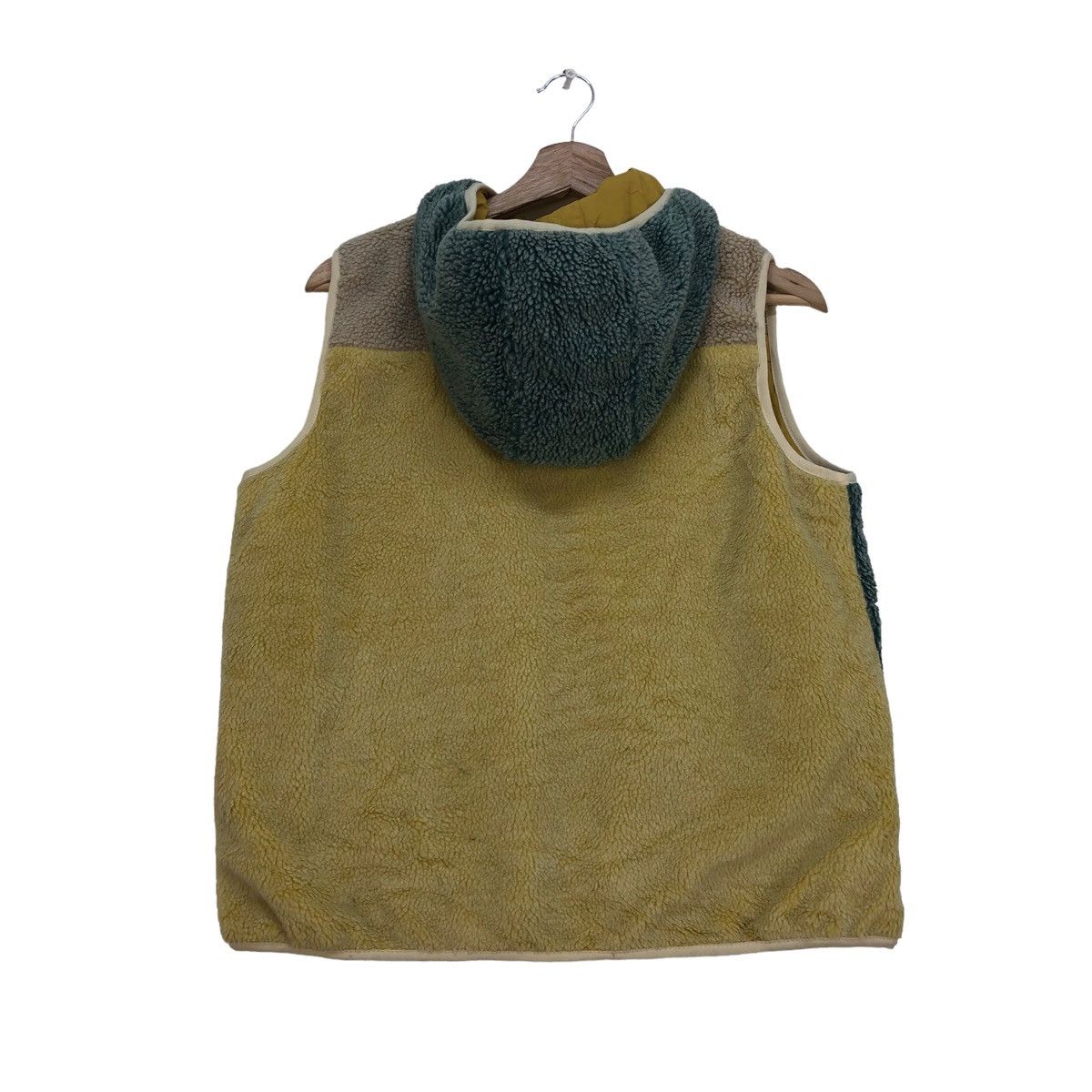 Japanese Brand Japanese Brand Fleece Vest Hooded Jacket Size US M / EU 48-50 / 2 - 2 Thumbnail