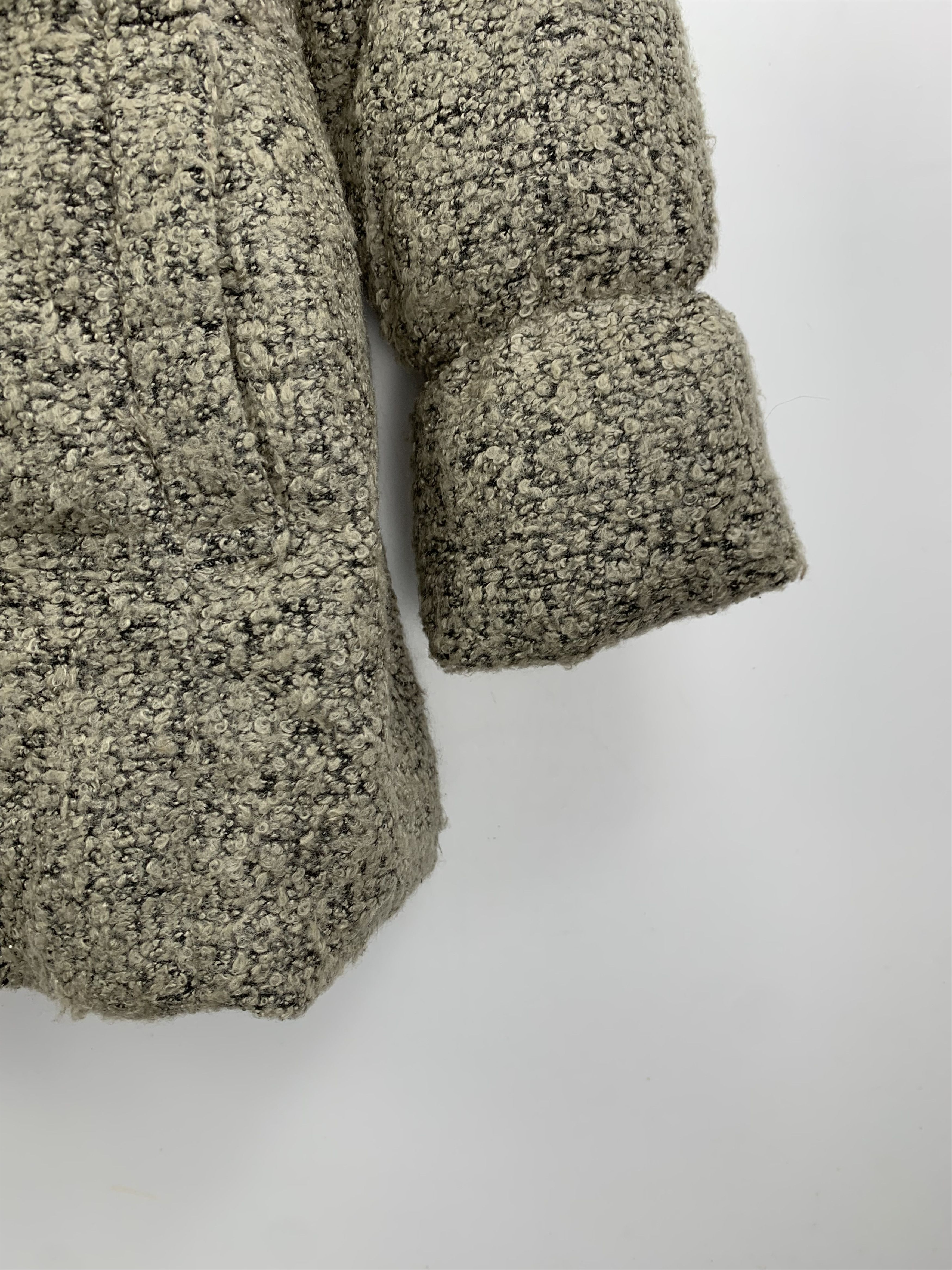 Japanese Brand Vintage SHOWER PARTY Woolen Puffer Down Jacket Size M / US 6-8 / IT 42-44 - 7 Thumbnail