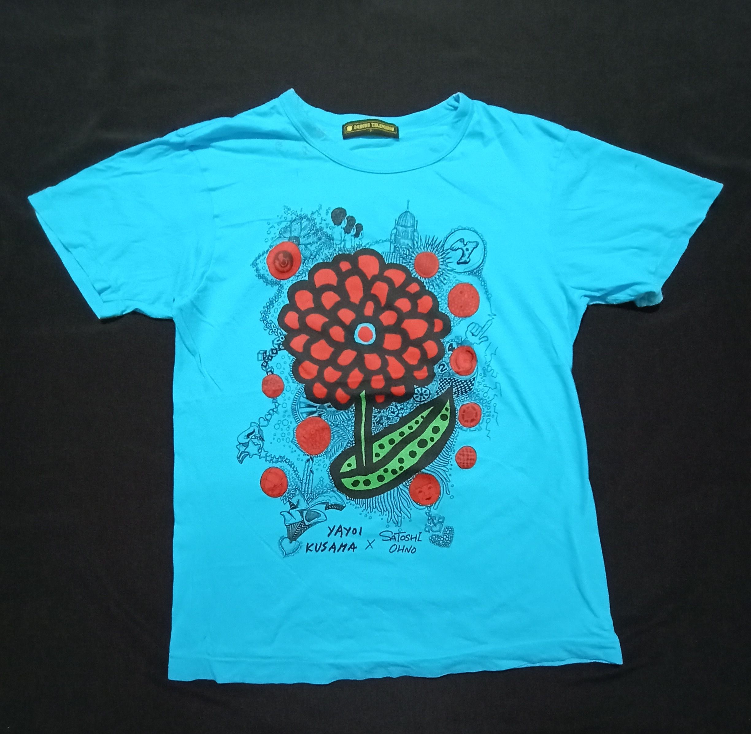 Japanese Brand Takashi Murakami Art 24 HOUR TELEVISION Yayoi Kusama Size S / US 4 / IT 40 - 1 Thumbnail