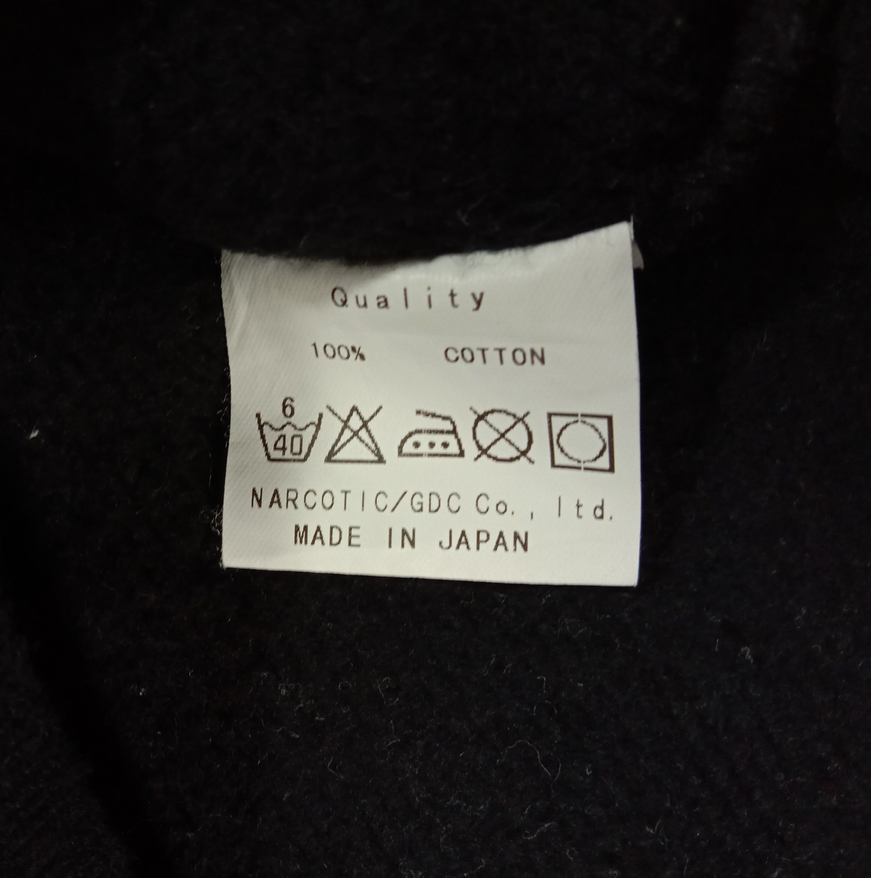 Japanese Brand Very Rare Narcotic MJYA GDC Japan Tokyo Fashion Size US L / EU 52-54 / 3 - 7 Thumbnail