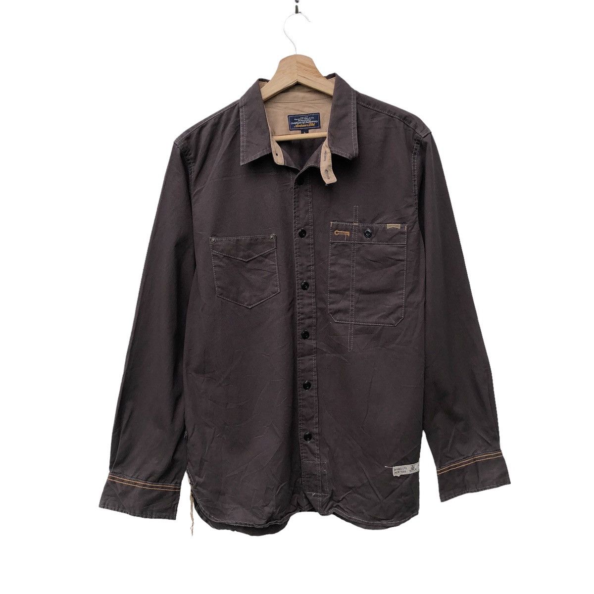 Avirex AVIREX LONG SLEEVE BUTTON UP Size US L / EU 52-54 / 3 - 1 Thumbnail
