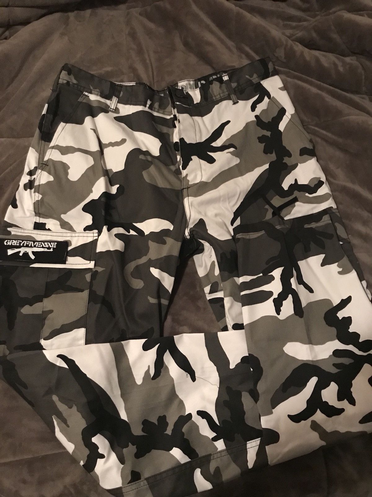 G59 Records SNOW LEOPARD COMBAT PANTS | Grailed