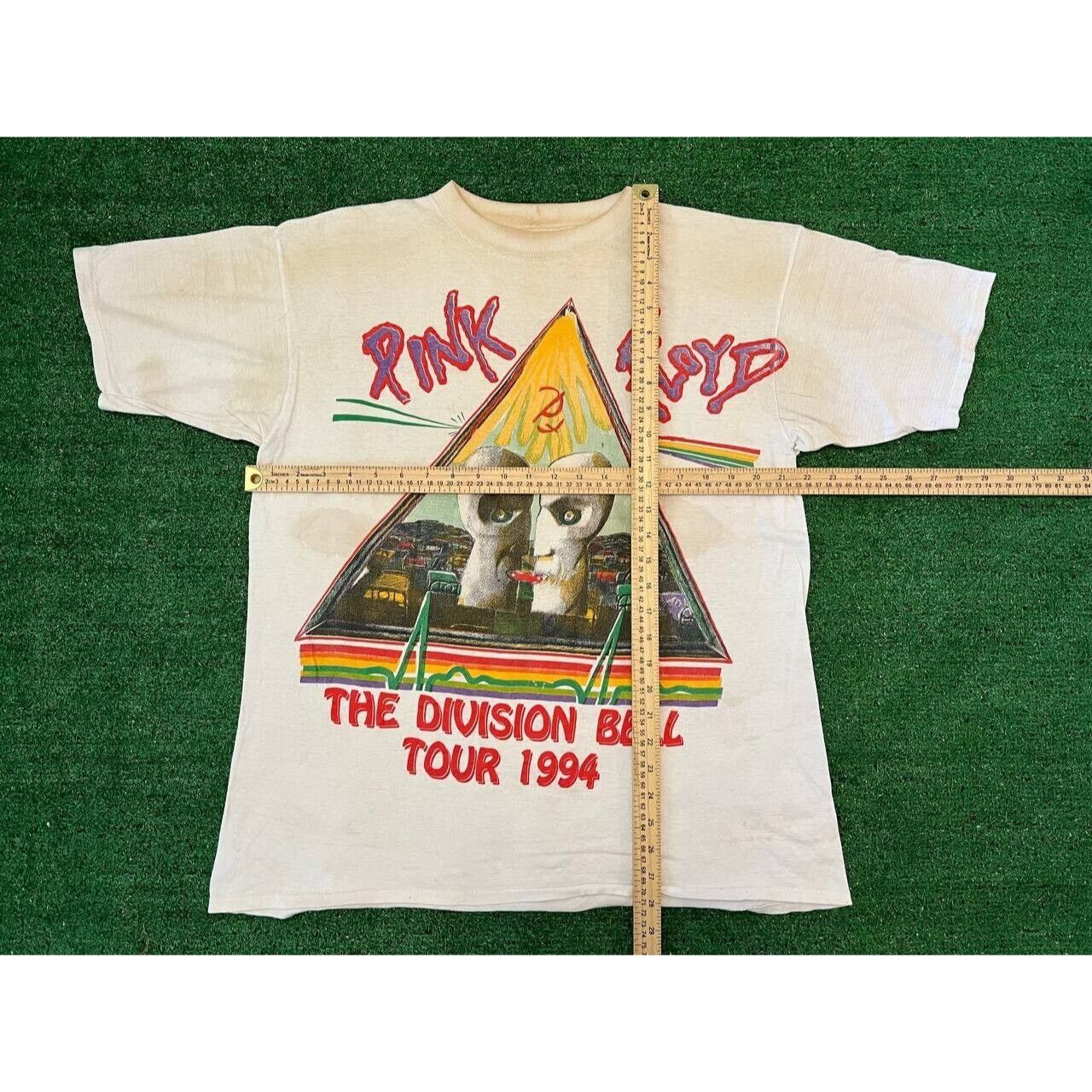 Vintage Vintage 90s Pink Floyd The Division Bell Tour 1994 T-Shirt L Size US L / EU 52-54 / 3 - 3 Thumbnail