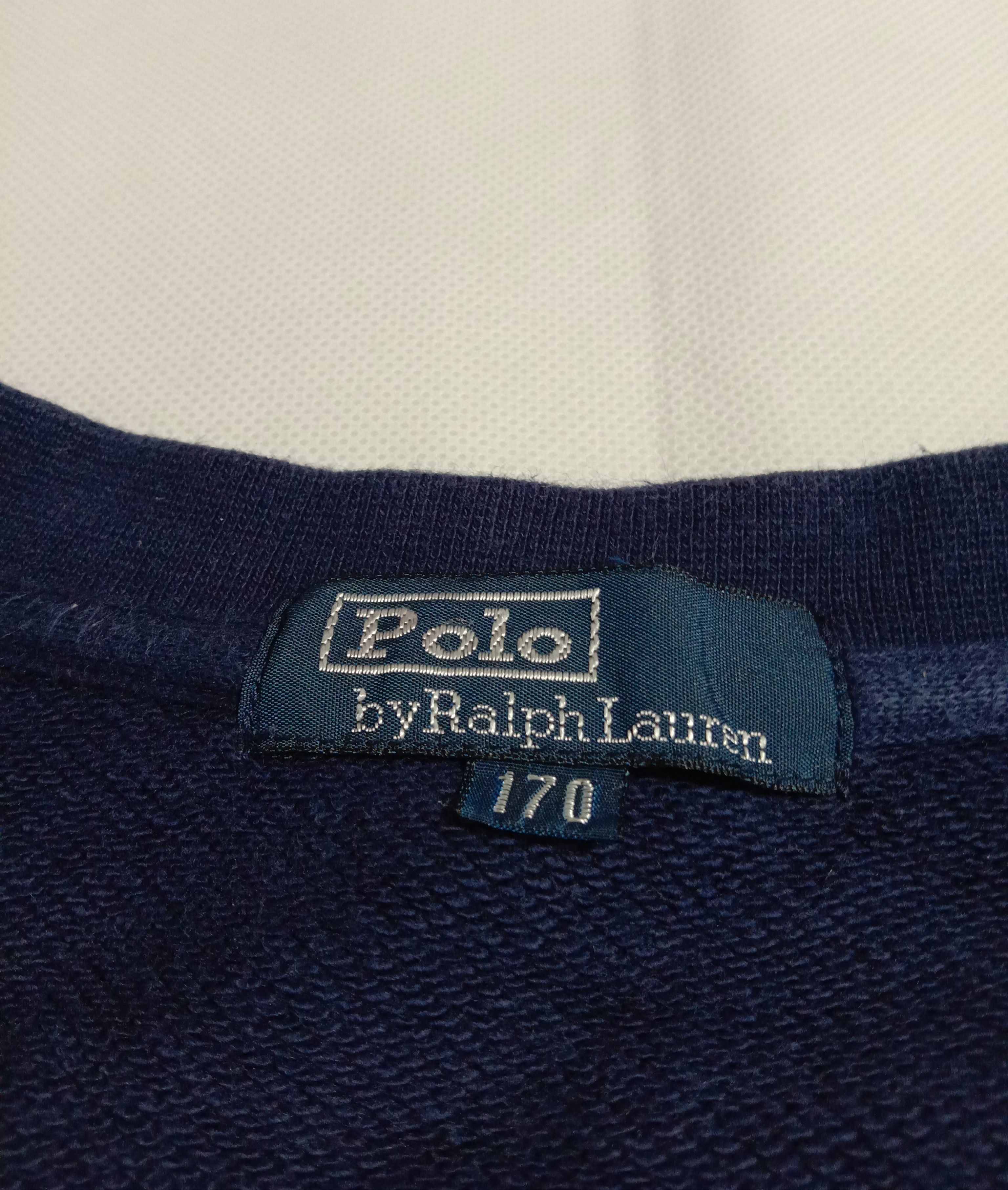 Polo Ralph Lauren Vintage Polo Ralph Lauren Sweatshirt Big Logo Spell Out Size US M / EU 48-50 / 2 - 3 Thumbnail