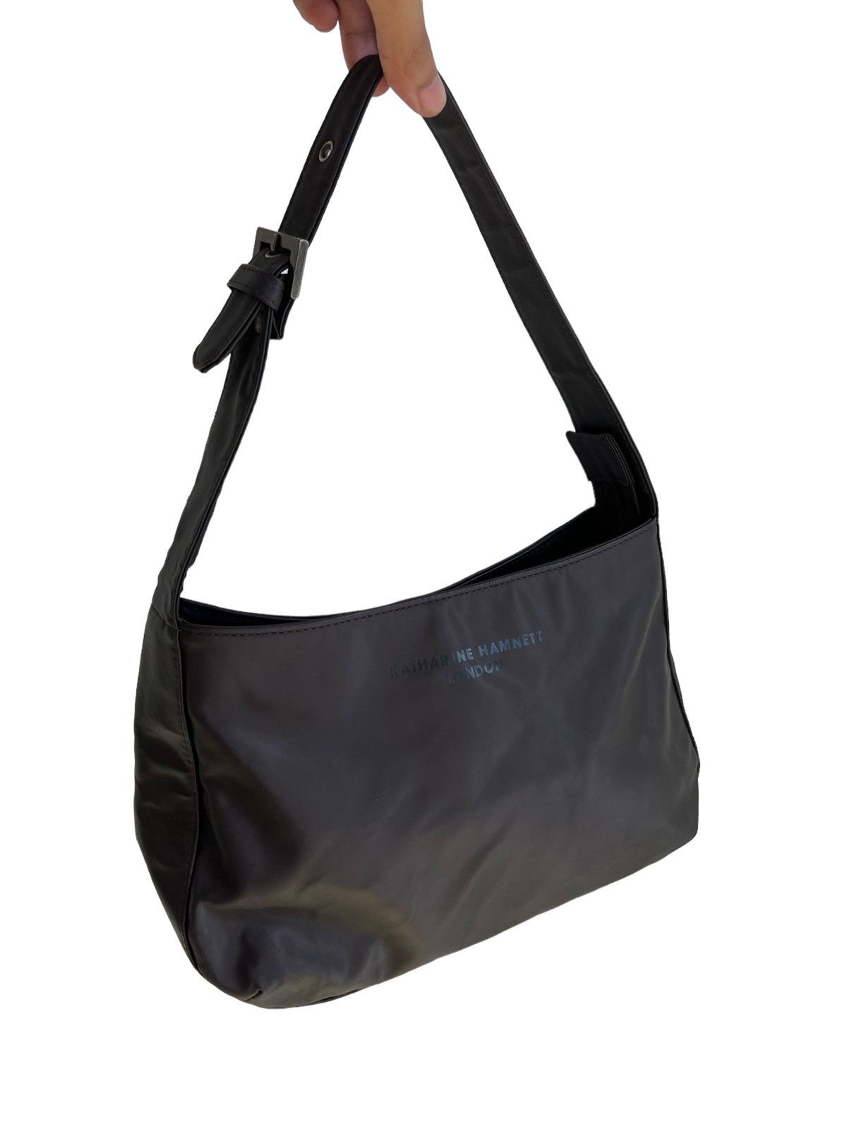 Katharine Hamnett London AW98 Katherine Hamnett London Logo Iridescent Hobo Bag Size ONE SIZE - 1 Thumbnail