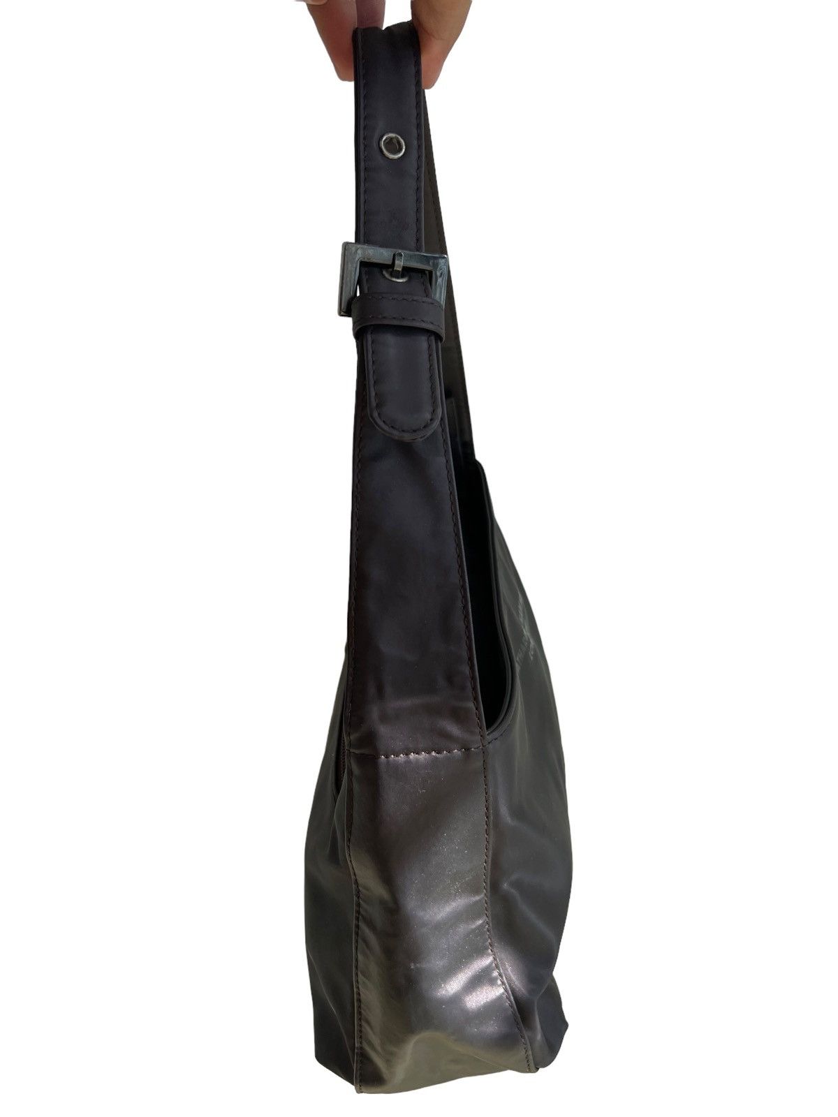Katharine Hamnett London AW98 Katherine Hamnett London Logo Iridescent Hobo Bag Size ONE SIZE - 6 Thumbnail