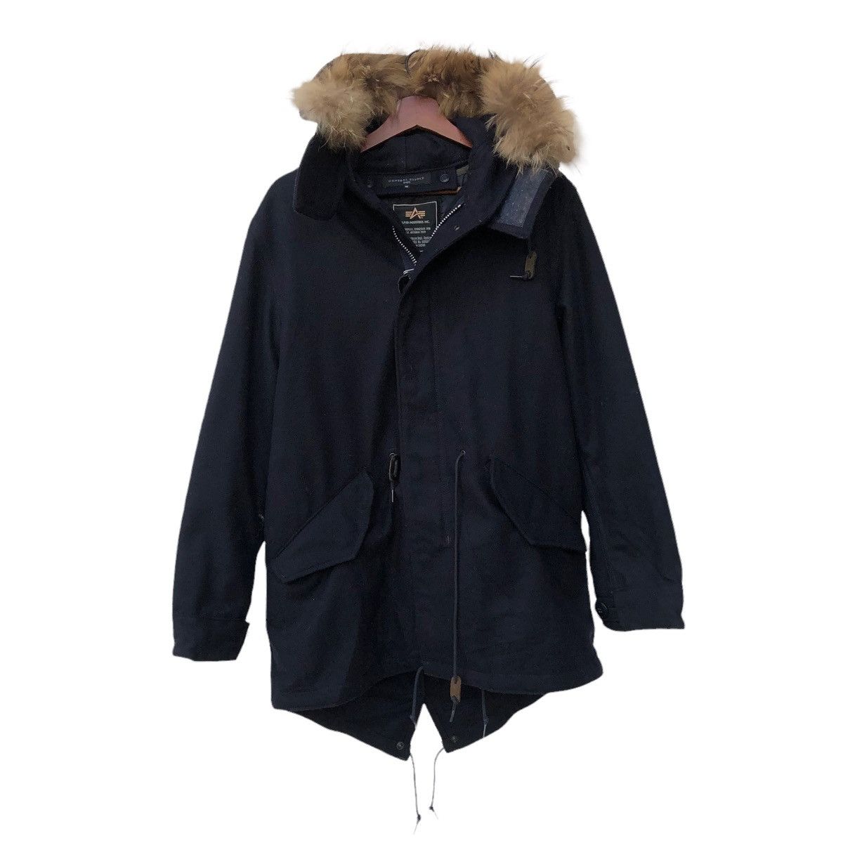 Alpha Industries 🔥Alpha Industries General Supply Fishtail Jacket Size US M / EU 48-50 / 2 - 1 Thumbnail