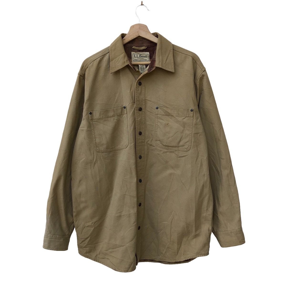 L.L. Bean 🔥VINTAGE LL BEAN DUCK CANVAS JACKET Size US XL / EU 56 / 4 - 1 Thumbnail