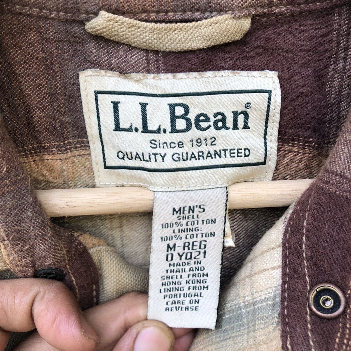 L.L. Bean 🔥VINTAGE LL BEAN DUCK CANVAS JACKET Size US XL / EU 56 / 4 - 5 Thumbnail