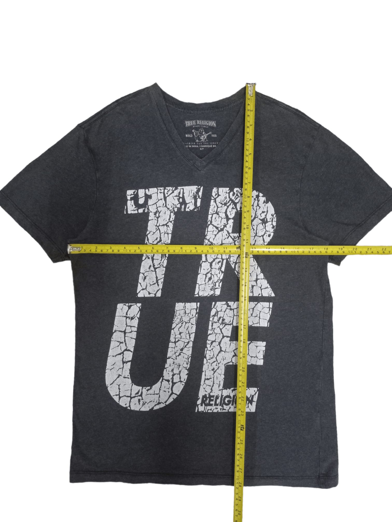 True Religion Vintage True Religion Spell Out Tshirt Size US S / EU 44-46 / 1 - 5 Thumbnail