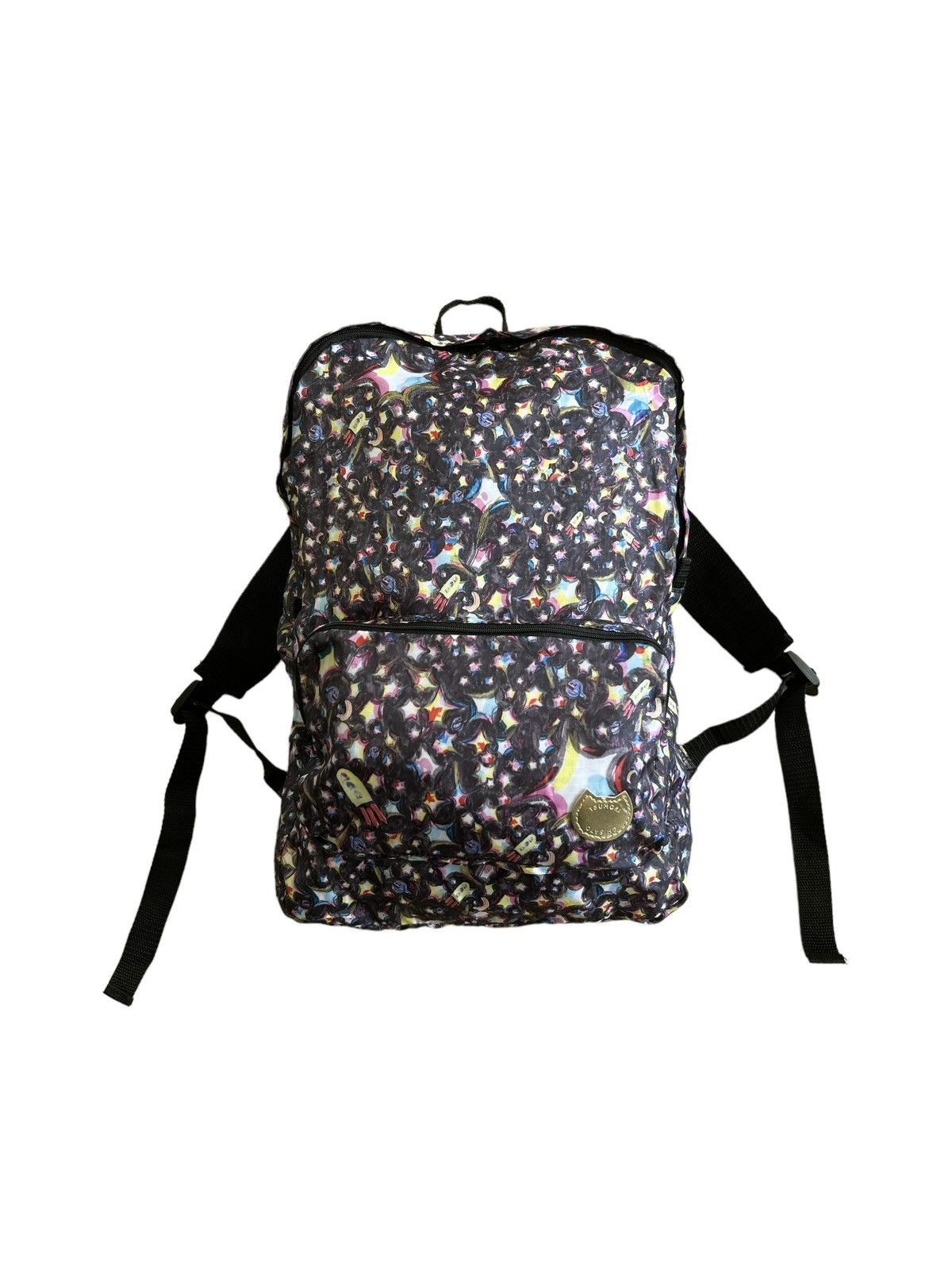 american eagle outfitters gold mini leather backpack Racer Metallic Mini: Women's Designer Backpack, Gold Leather – Thale Blanc main image 0
