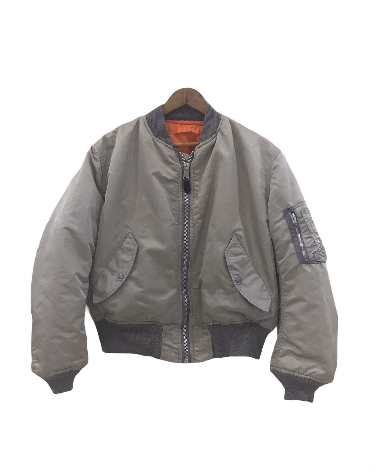 Alpha Industries ☀️Alpha Industries reversible bomber MA-1 jacket Size US M / EU 48-50 / 2 - 2 Thumbnail