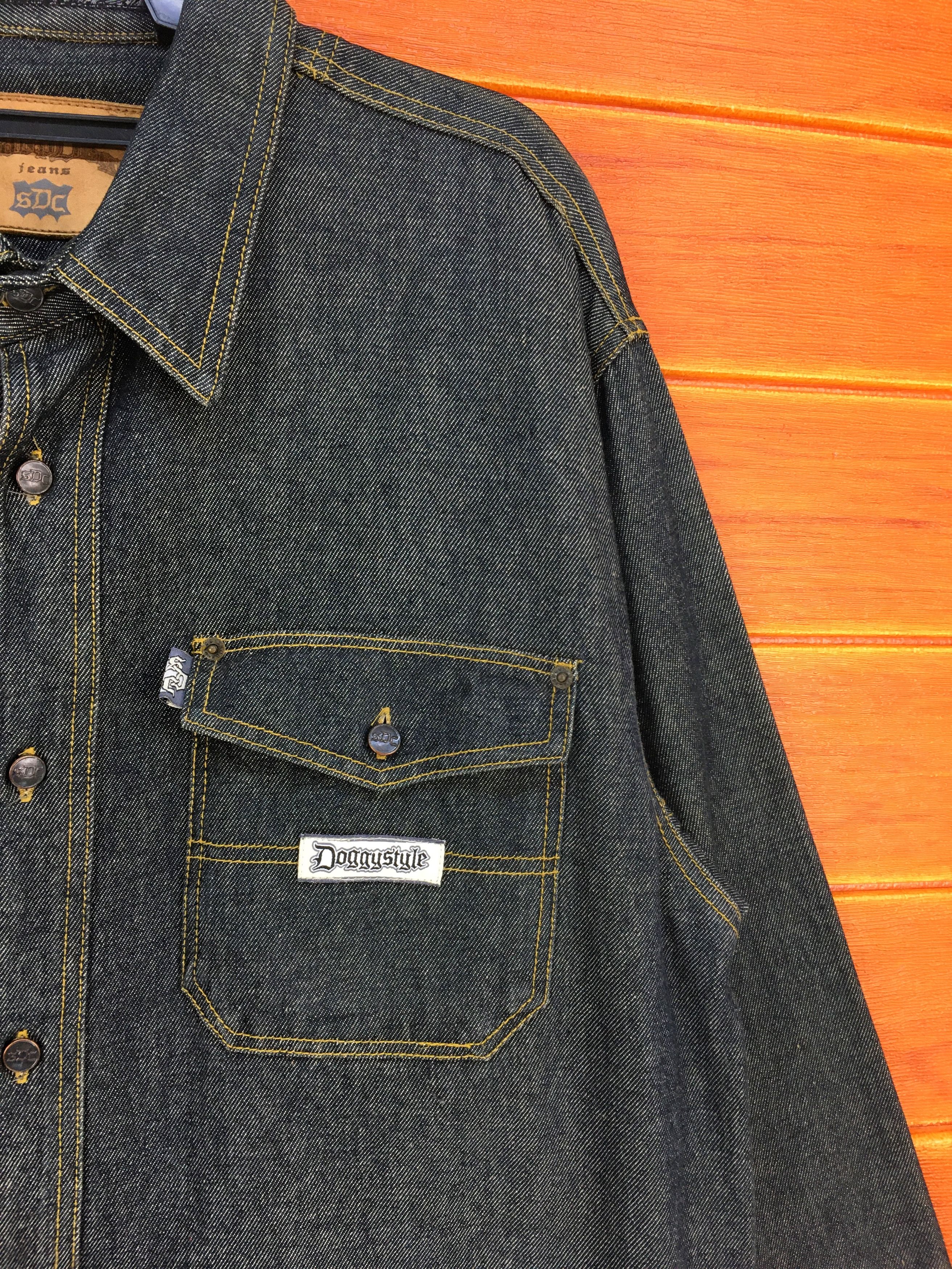 Snoop Dogg Vintage 90s SNOOP DOGG Jeans Denim Jacket y2k streetwear Size US XL / EU 56 / 4 - 6 Thumbnail