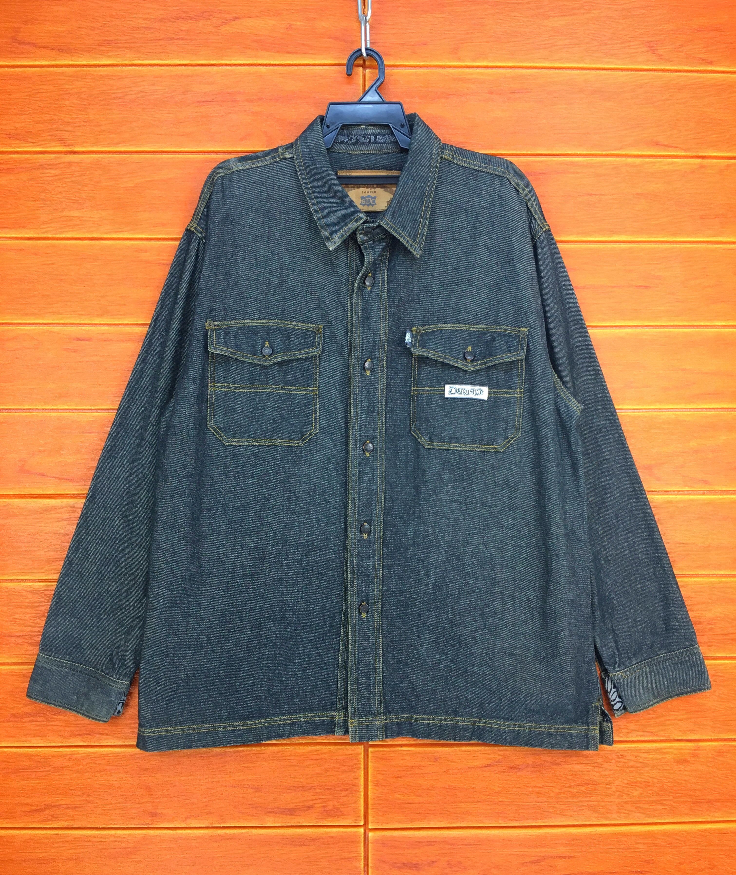 Snoop Dogg Vintage 90s SNOOP DOGG Jeans Denim Jacket y2k streetwear Size US XL / EU 56 / 4 - 4 Thumbnail